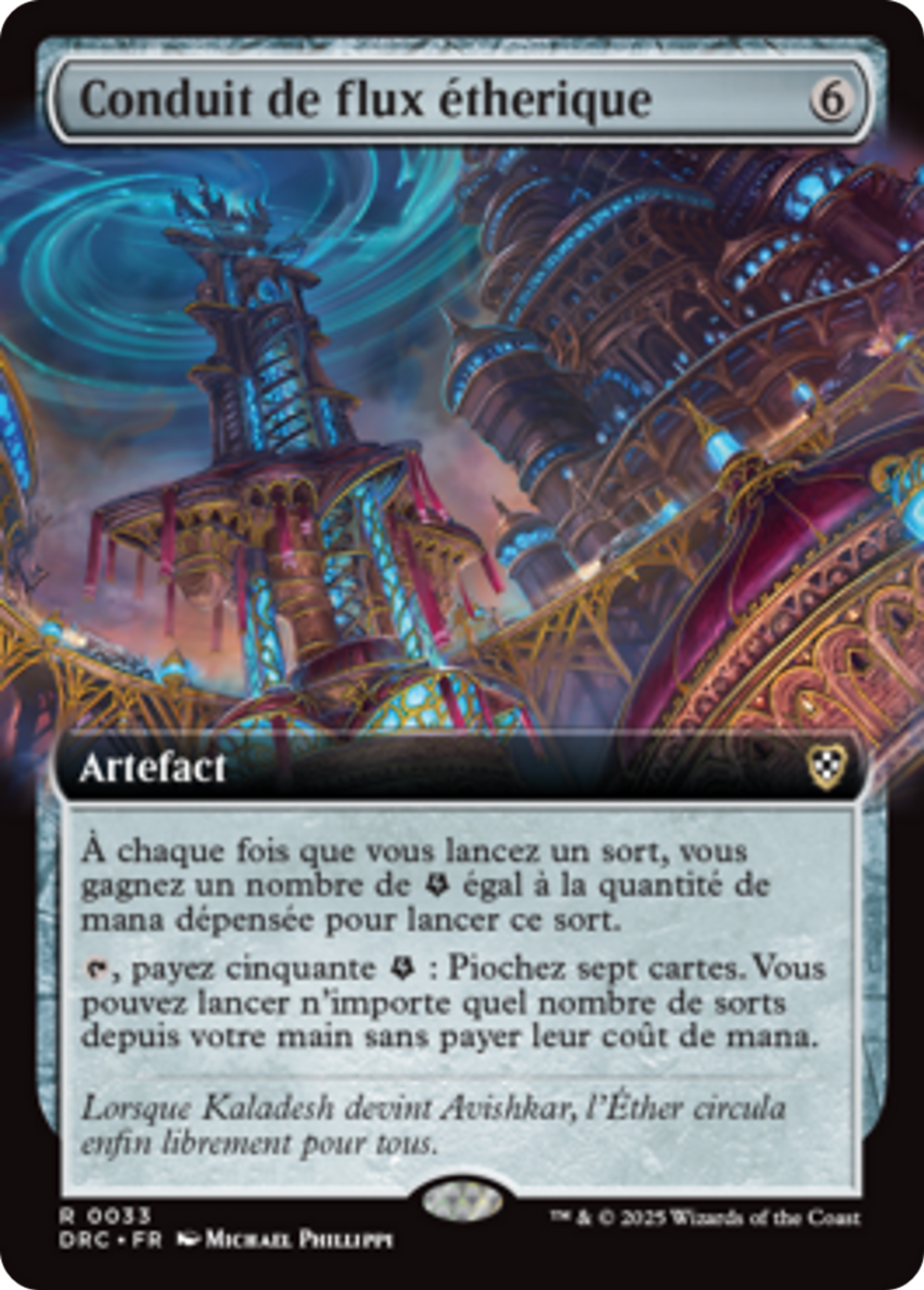 Conduit de flux étherique — Aetherdrift Commander — Magic: The Gathering