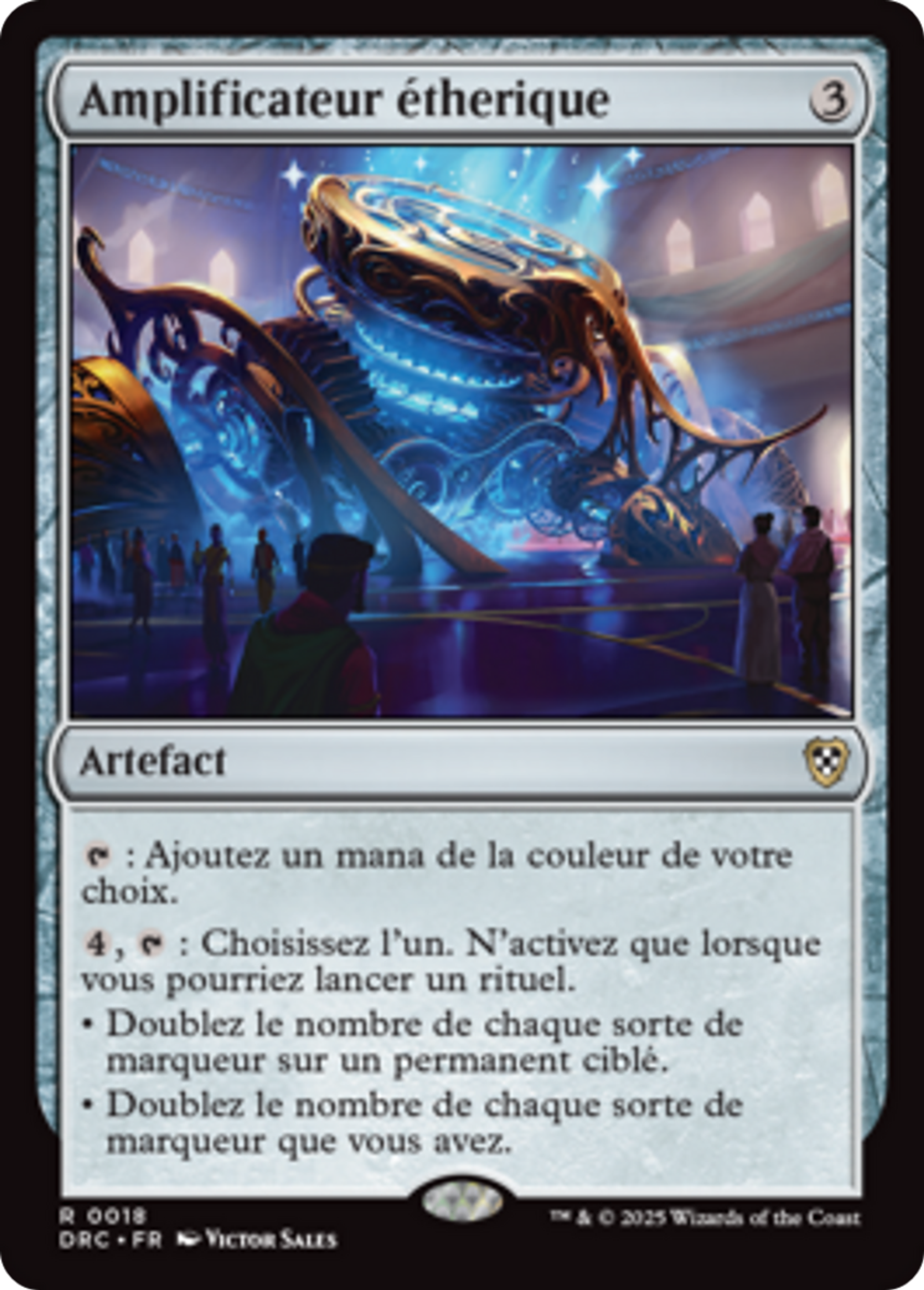 Amplificateur étherique — Aetherdrift Commander — Magic: The Gathering