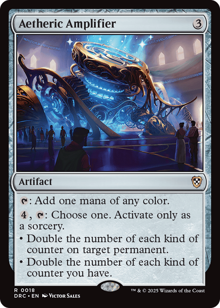 Aetheric Amplifier — Aetherdrift Commander — Magic: The Gathering