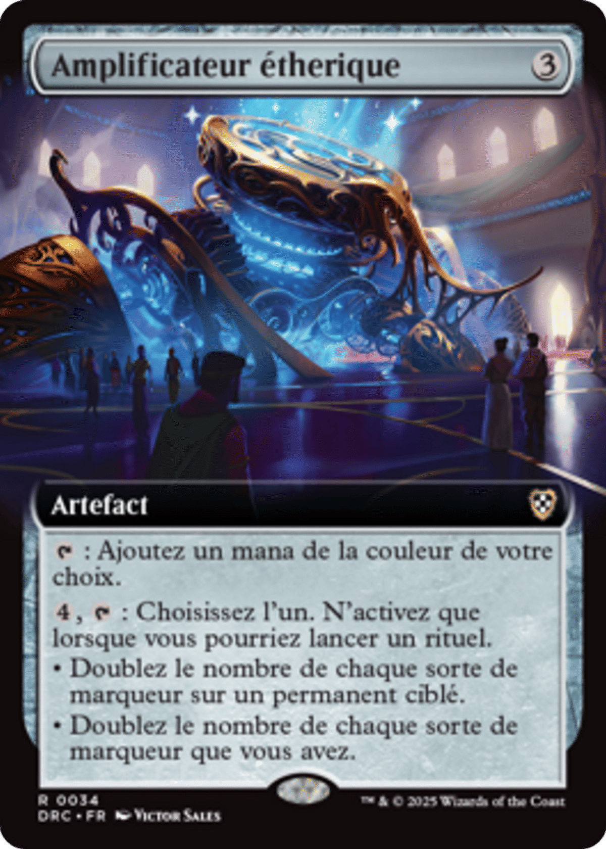 Amplificateur étherique from Aetherdrift Commander - Magic: The Gathering
