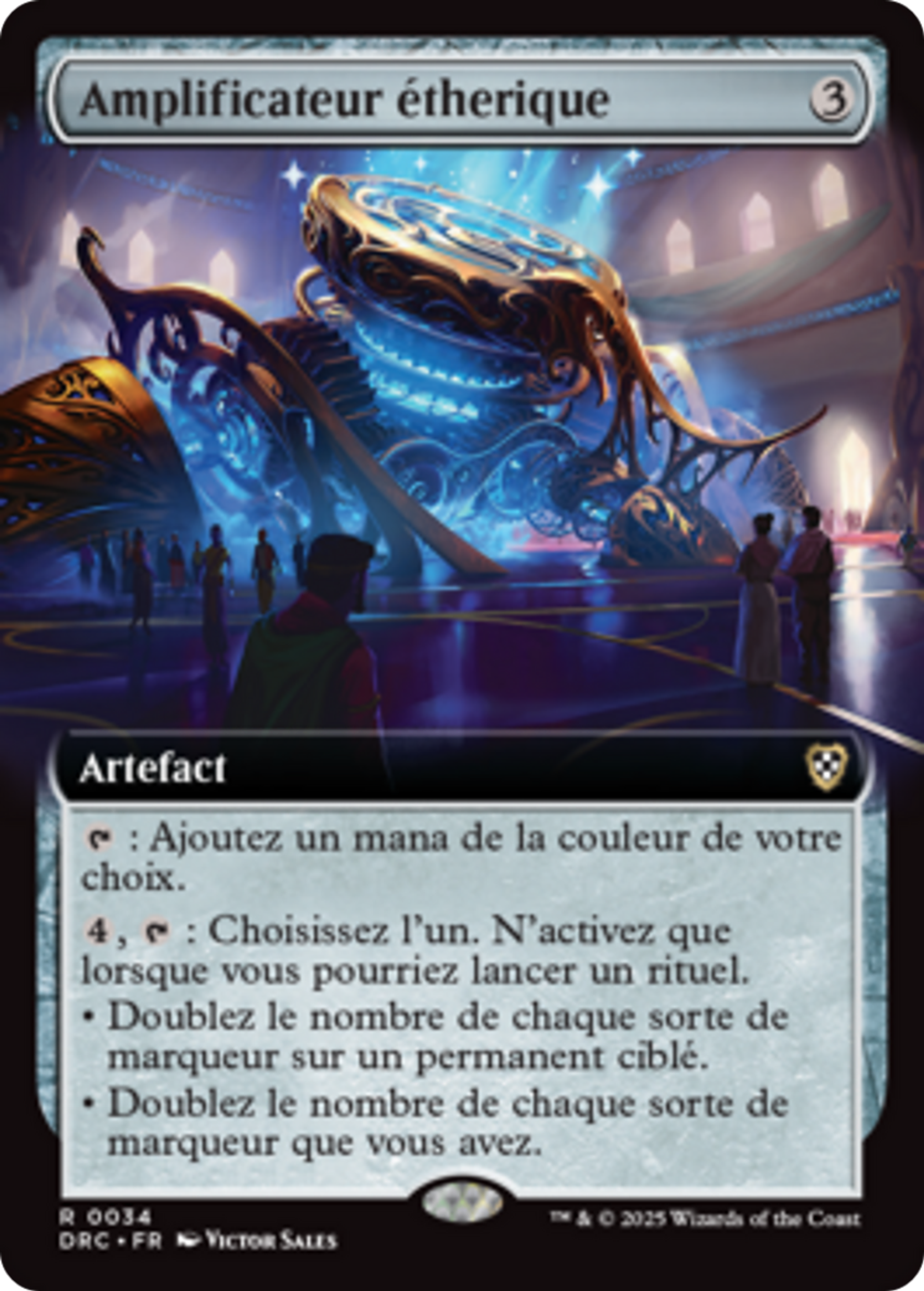 Amplificateur étherique — Aetherdrift Commander — Magic: The Gathering