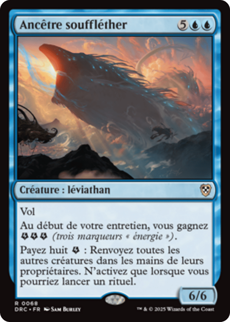 Ancêtre souffléther — Aetherdrift Commander — Magic: The Gathering