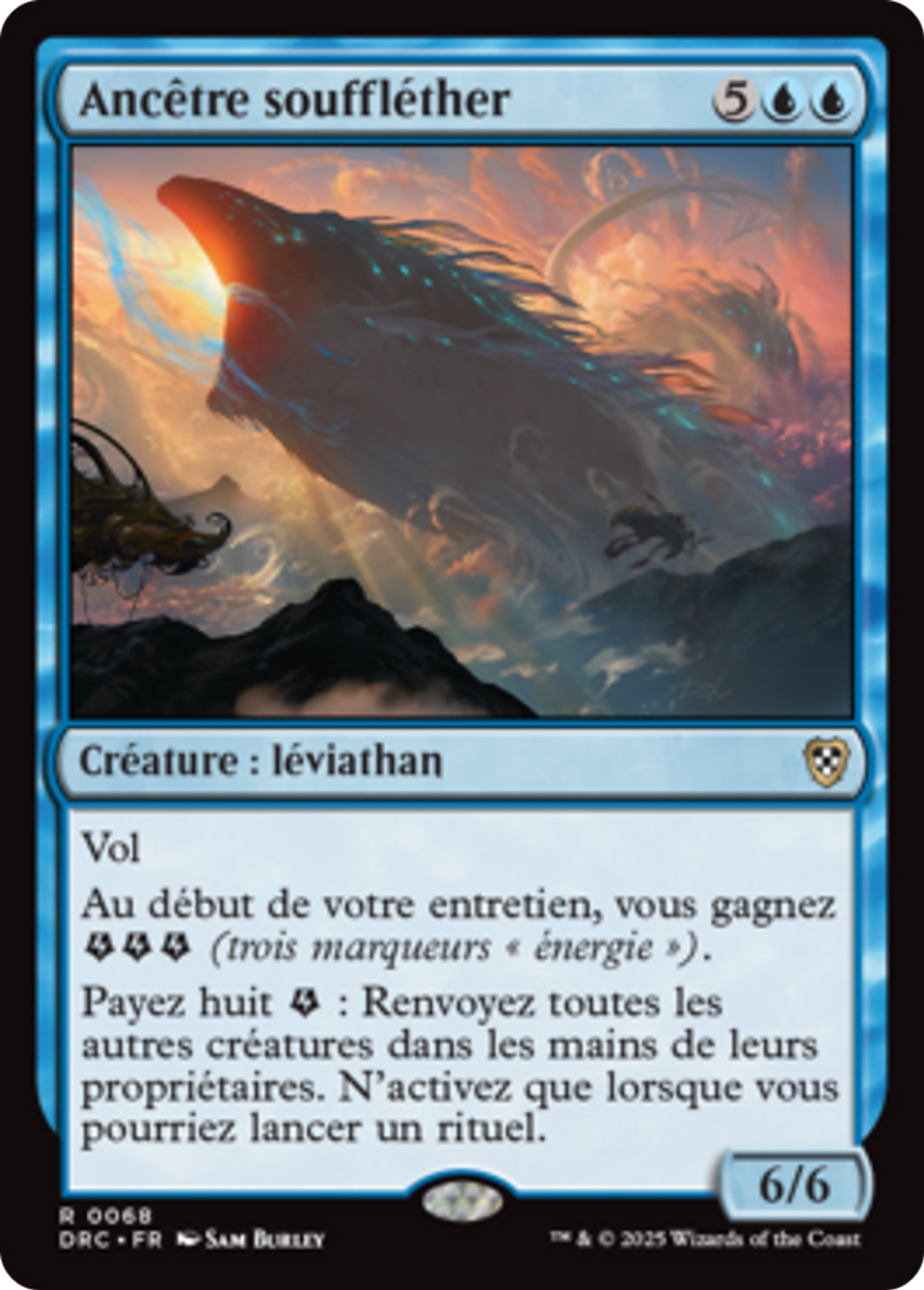 Ancêtre souffléther — Aetherdrift Commander — Magic: The Gathering