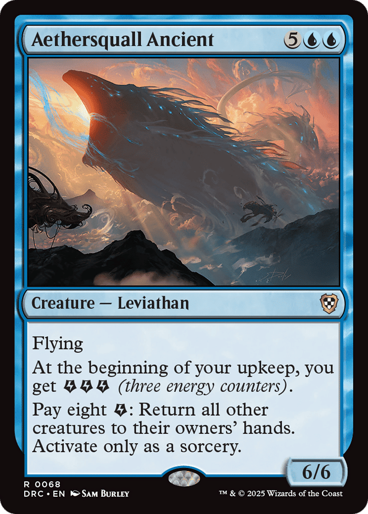 Aethersquall Ancient — Aetherdrift Commander — Magic: The Gathering