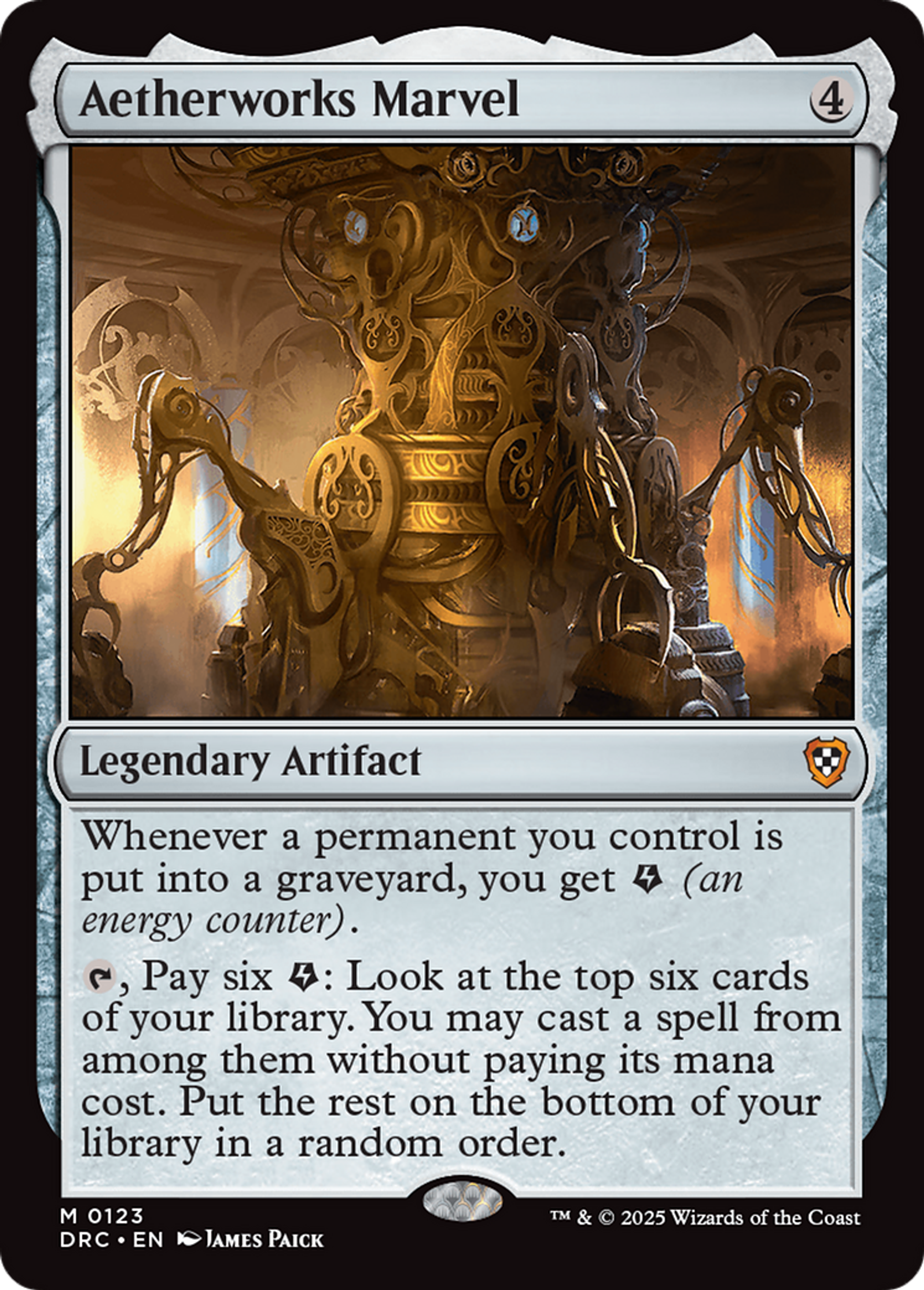 Aetherworks Marvel — Aetherdrift Commander — Magic: The Gathering