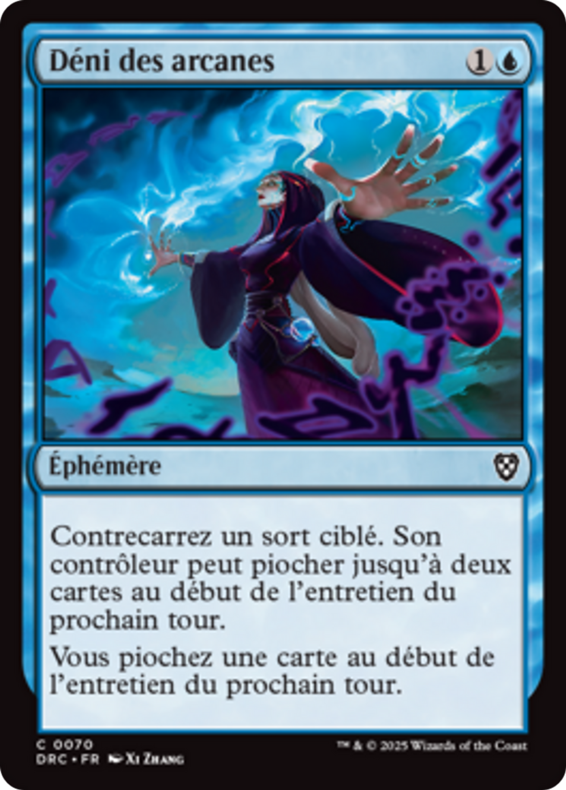 Déni des arcanes — Aetherdrift Commander — Magic: The Gathering