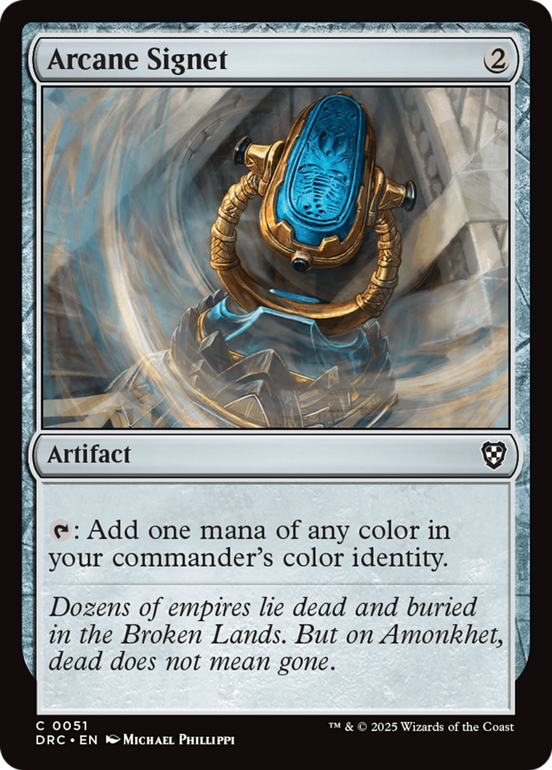 Arcane Signet — Aetherdrift Commander — Magic: The Gathering