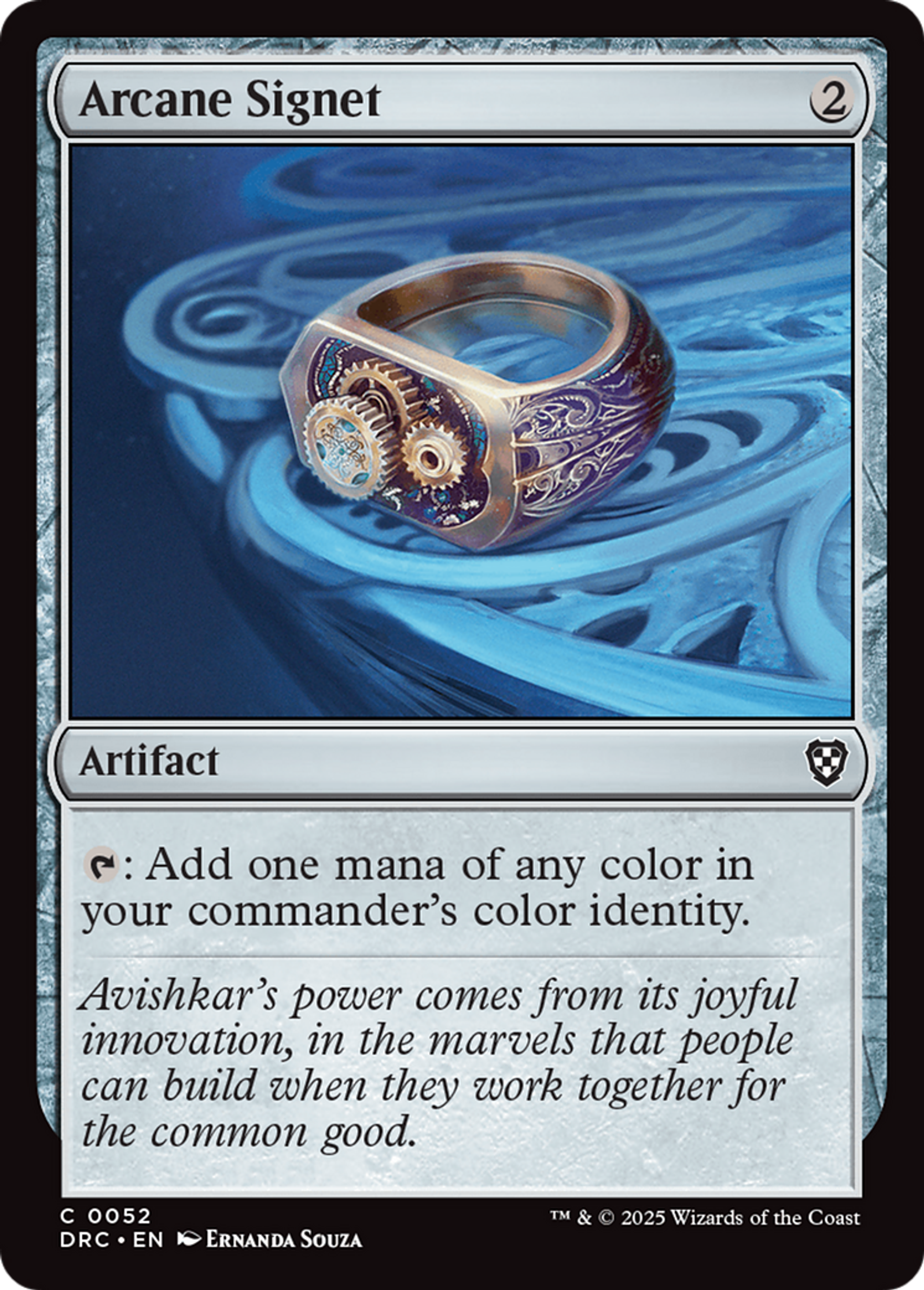 Arcane Signet — Aetherdrift Commander — Magic: The Gathering