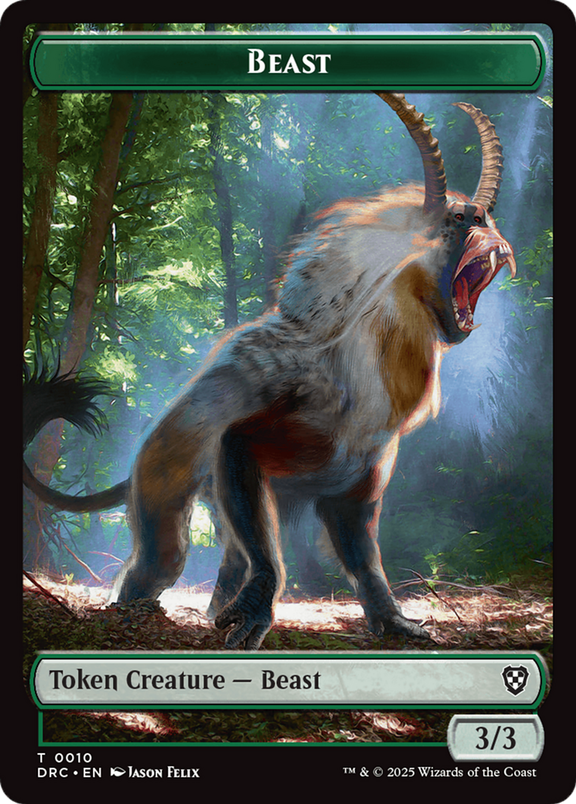 Beast — Aetherdrift Commander — Magic: The Gathering