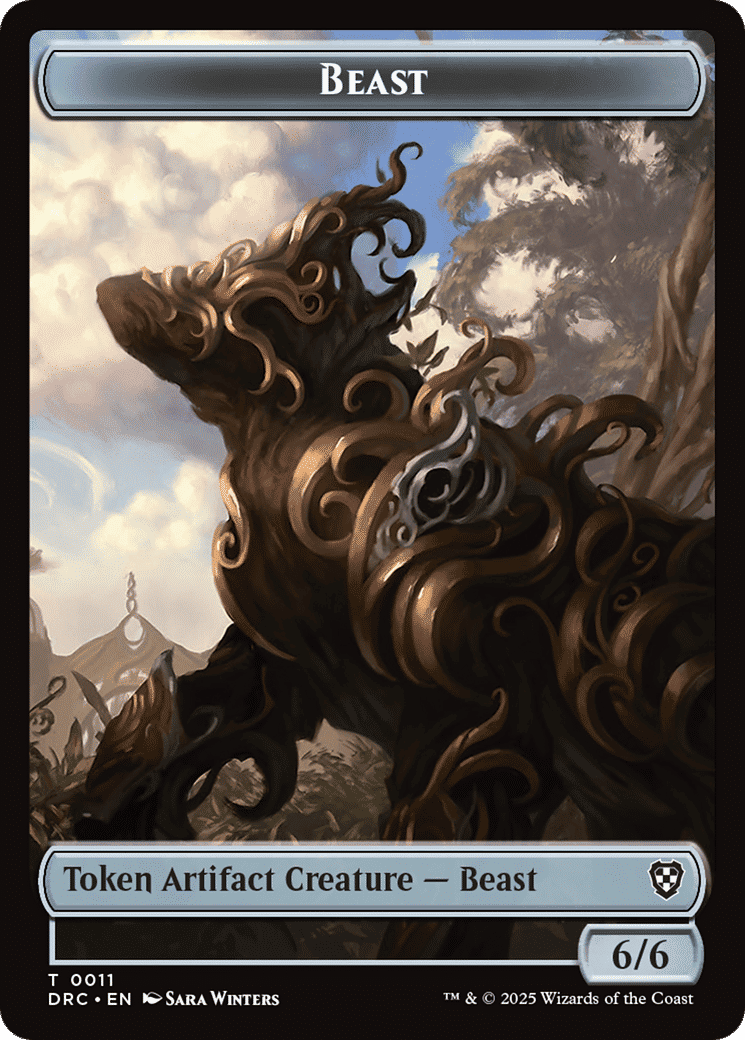 Beast — Aetherdrift Commander — Magic: The Gathering