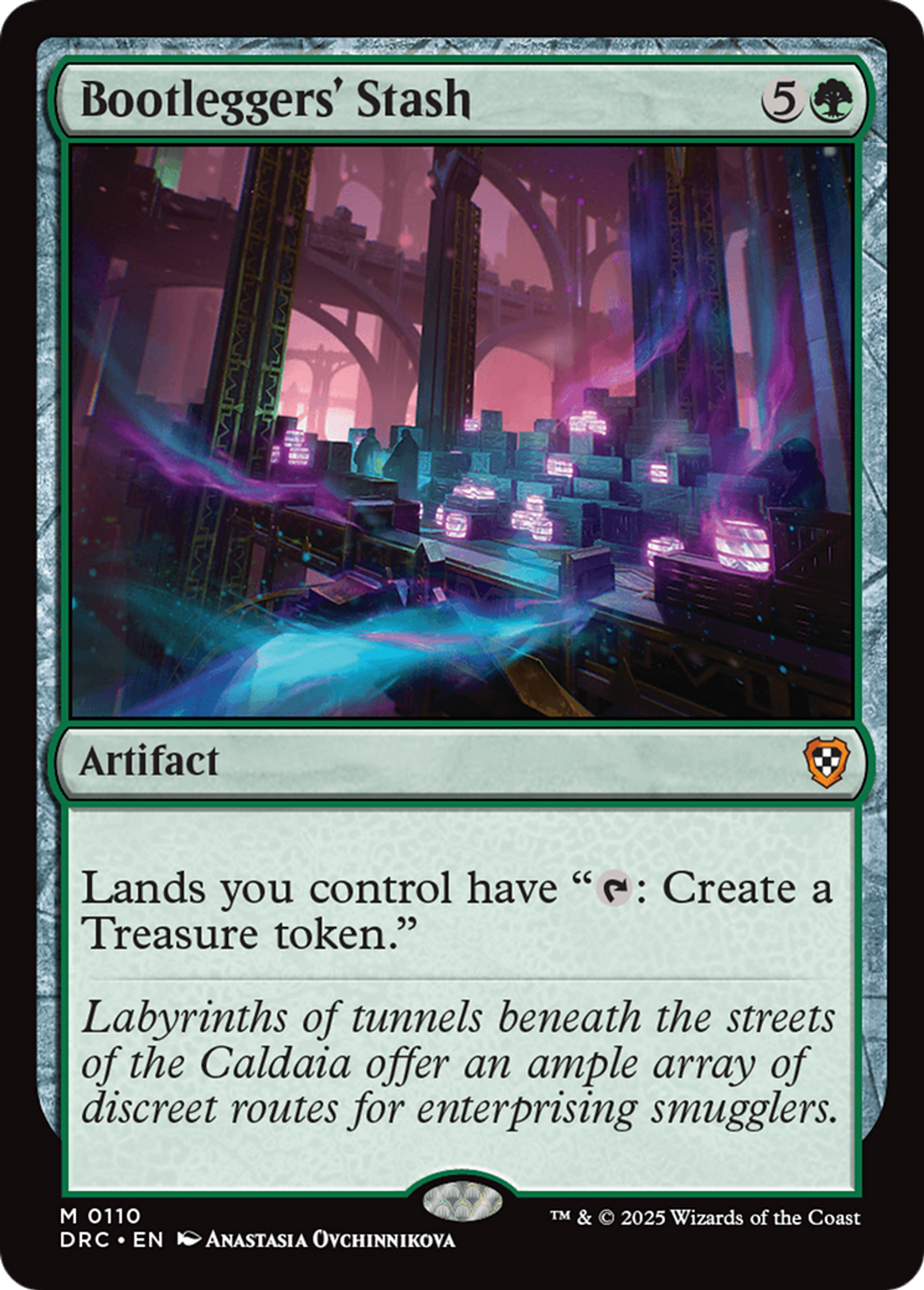 Bootleggers' Stash — Aetherdrift Commander — Magic: The Gathering