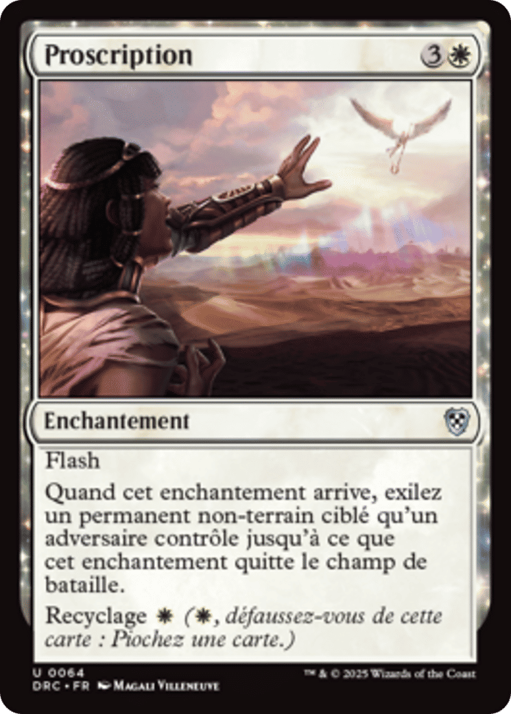 Proscription — Aetherdrift Commander — Magic: The Gathering