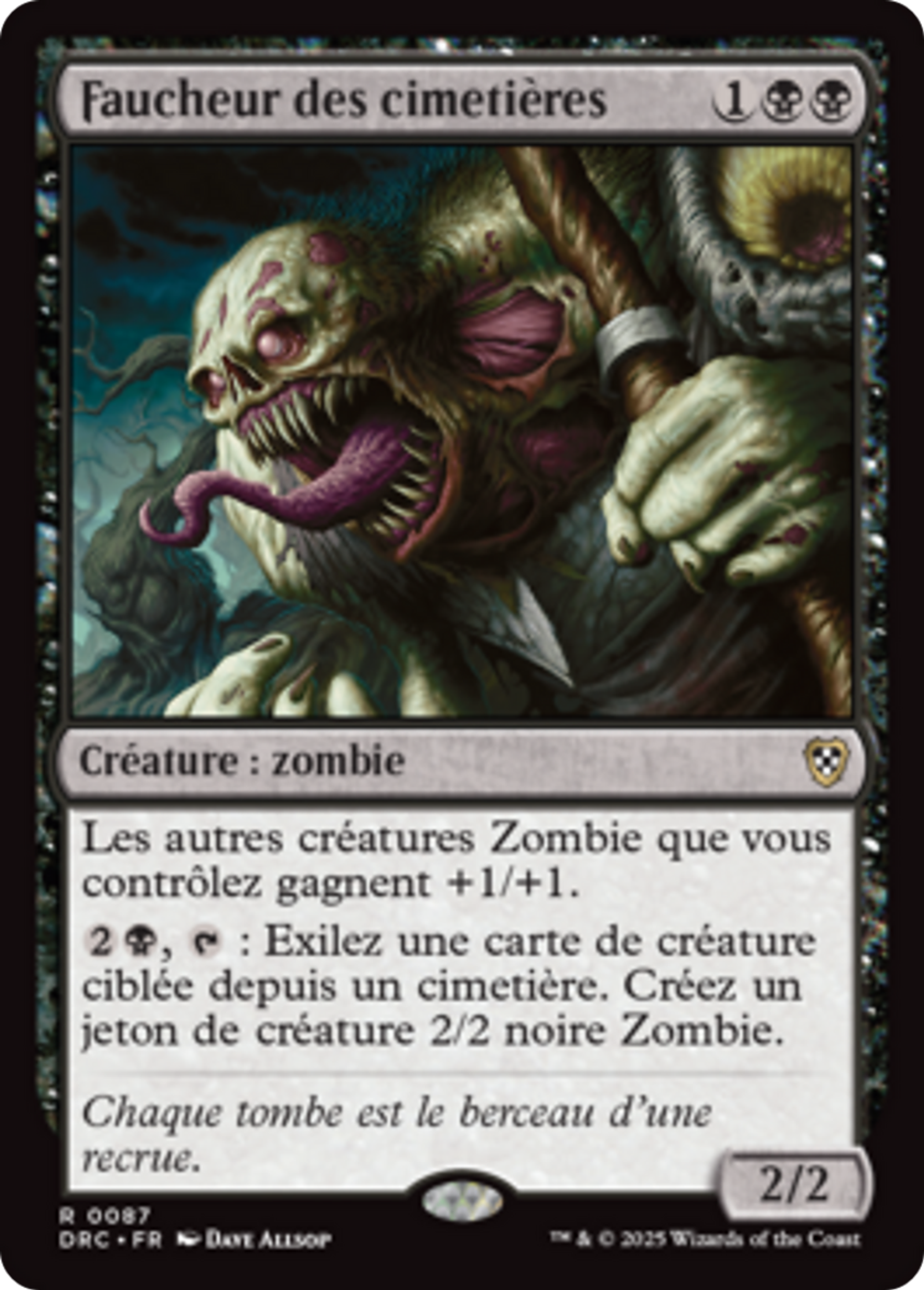 Faucheur des cimetières — Aetherdrift Commander — Magic: The Gathering