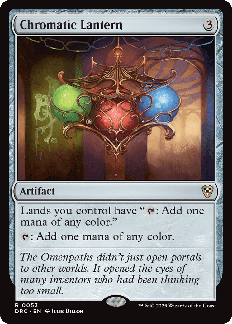 Chromatic Lantern — Aetherdrift Commander — Magic: The Gathering