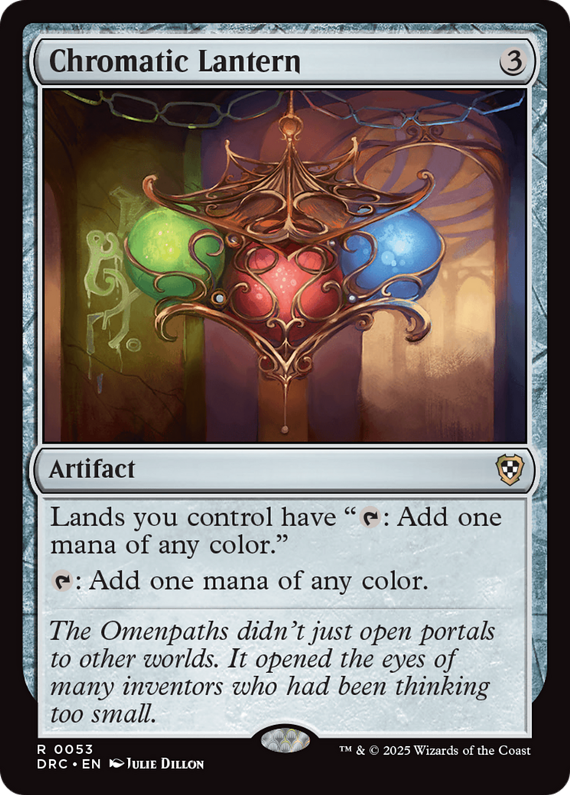 Chromatic Lantern — Aetherdrift Commander — Magic: The Gathering