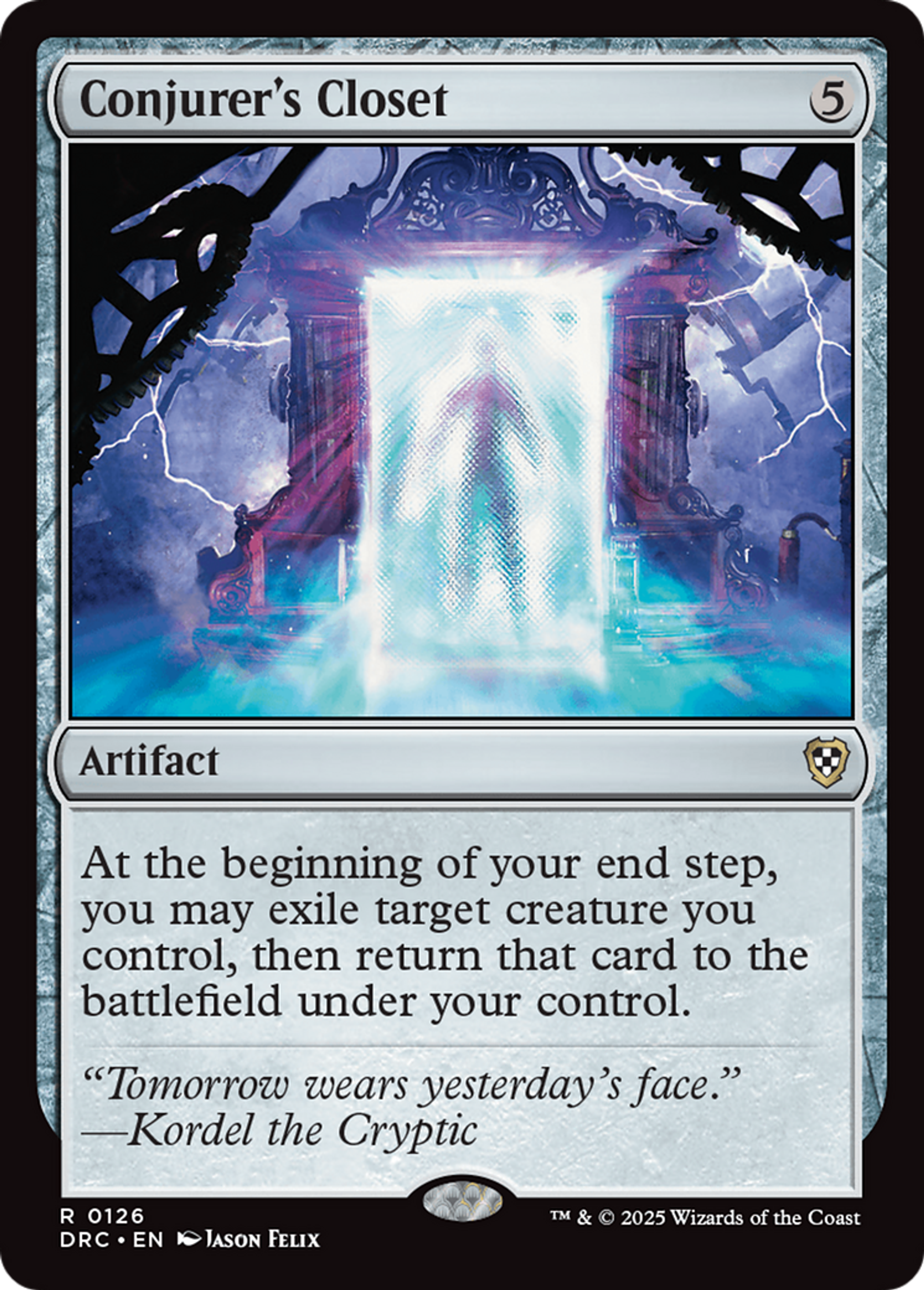 Conjurer's Closet — Aetherdrift Commander — Magic: The Gathering