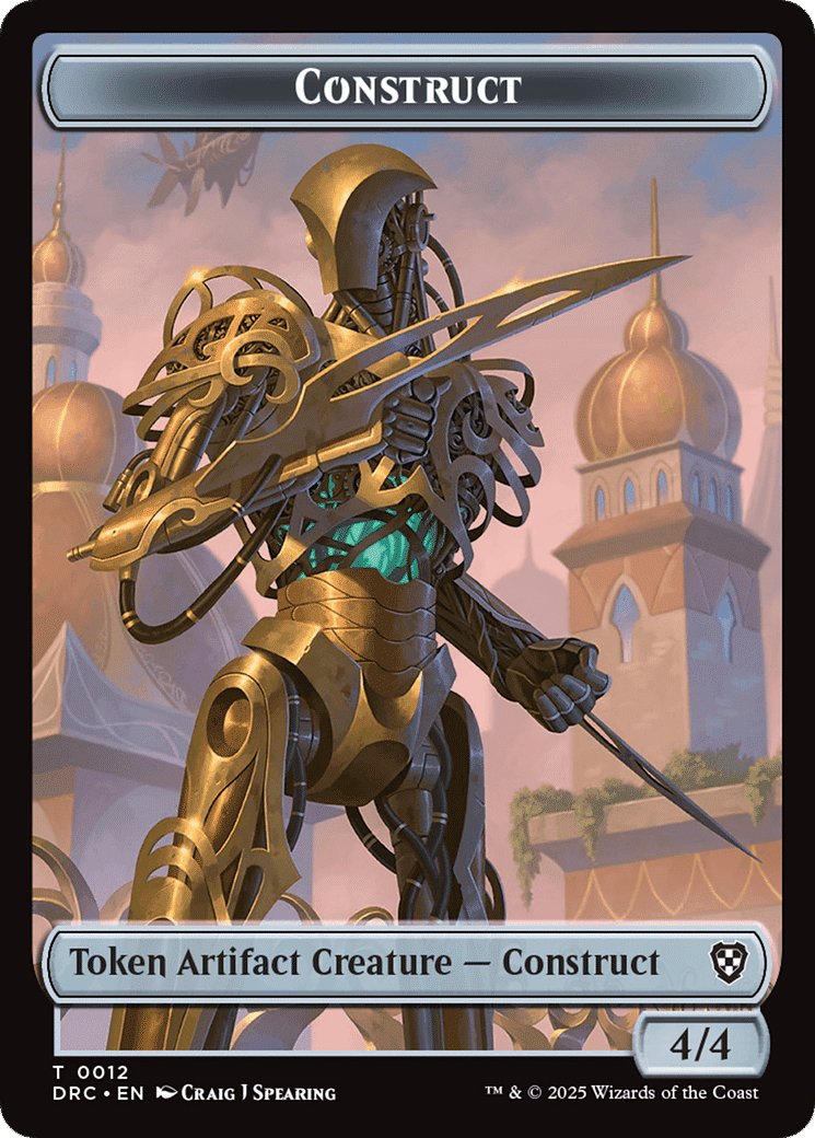 Construct — Aetherdrift Commander — Magic: The Gathering