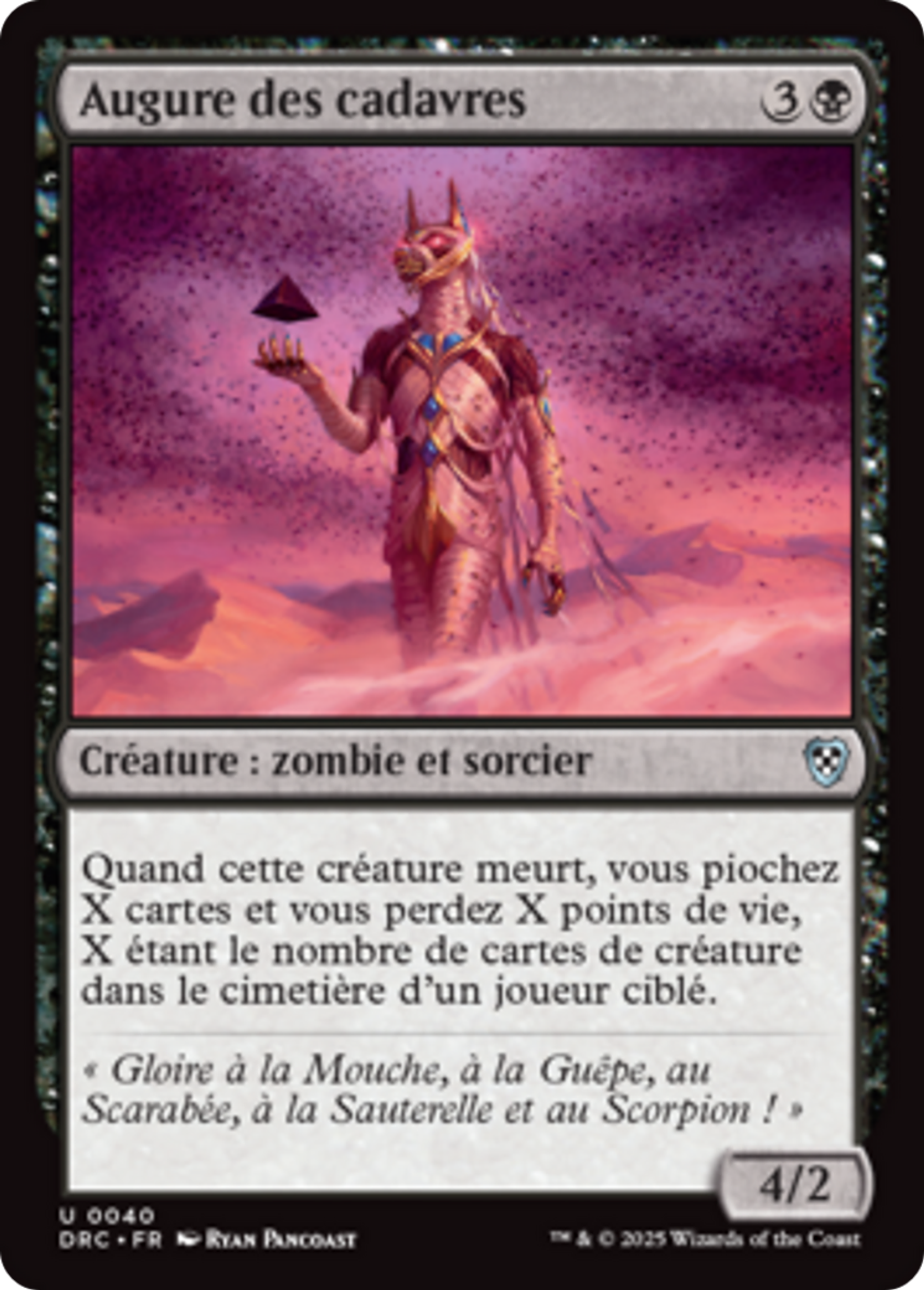 Augure des cadavres — Aetherdrift Commander — Magic: The Gathering
