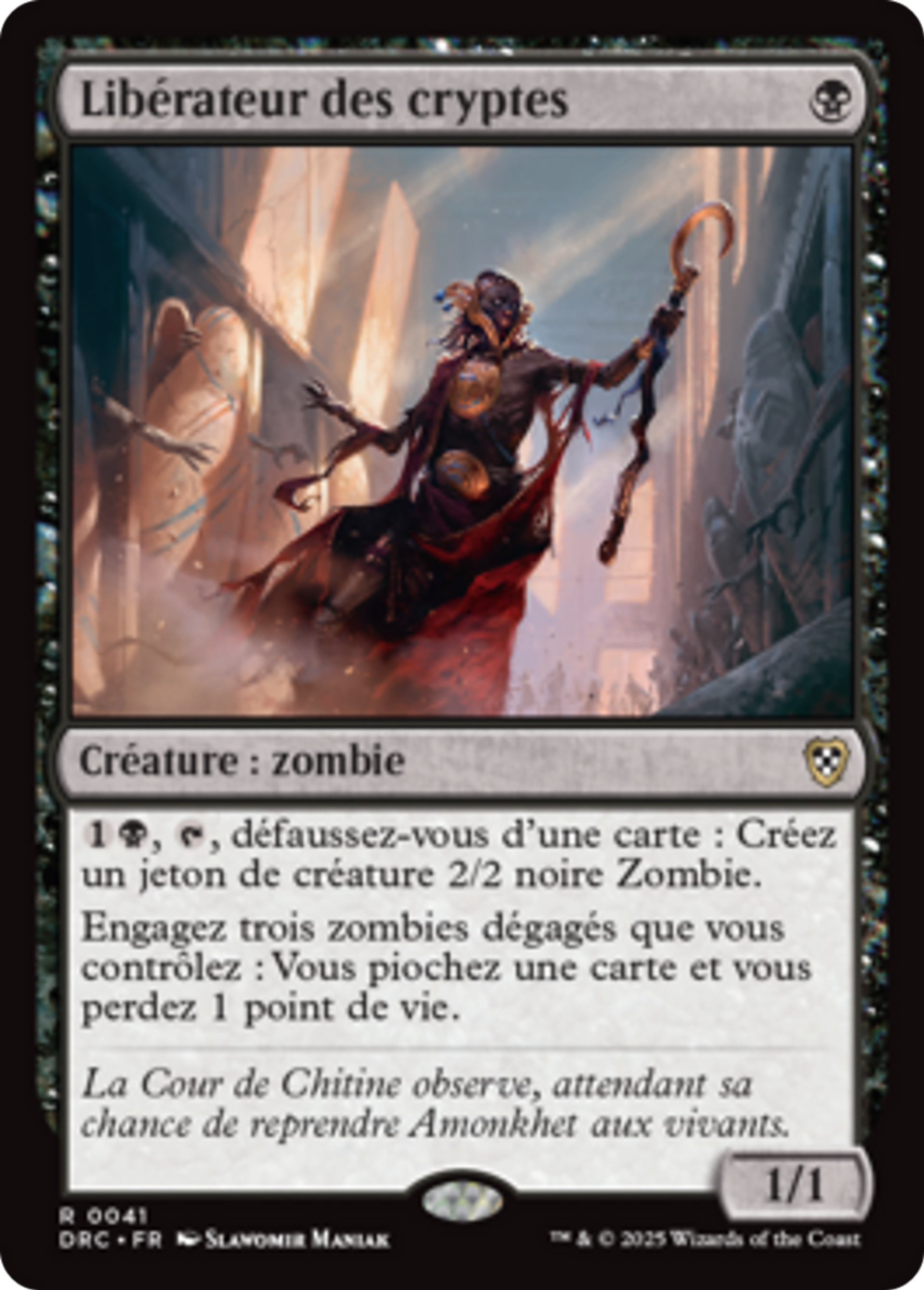 Libérateur des cryptes — Aetherdrift Commander — Magic: The Gathering