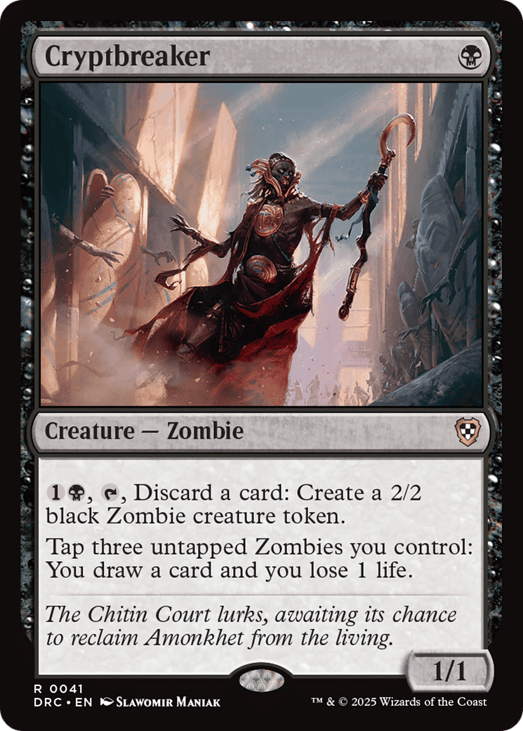 Cryptbreaker — Aetherdrift Commander — Magic: The Gathering
