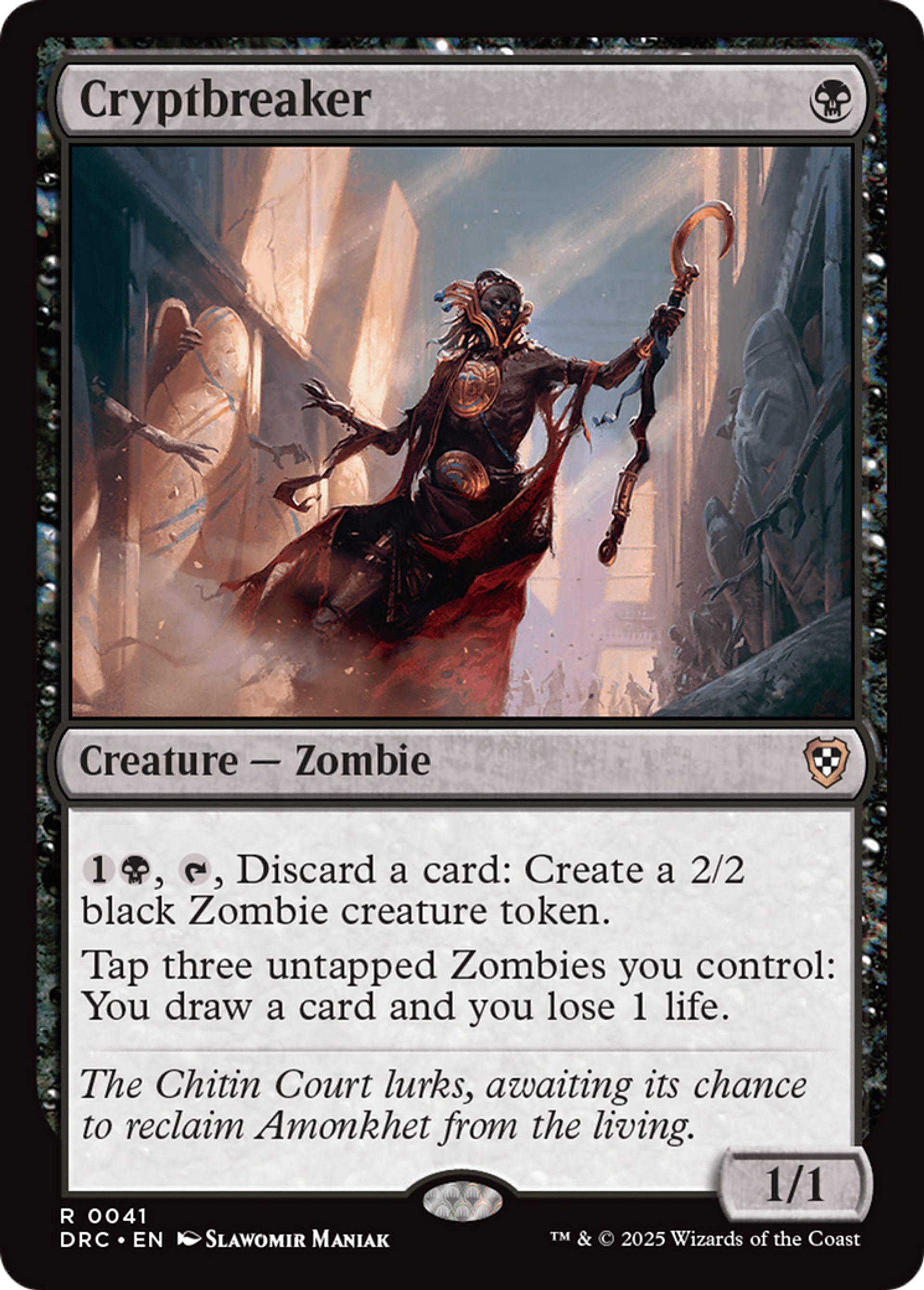 Cryptbreaker — Aetherdrift Commander — Magic: The Gathering