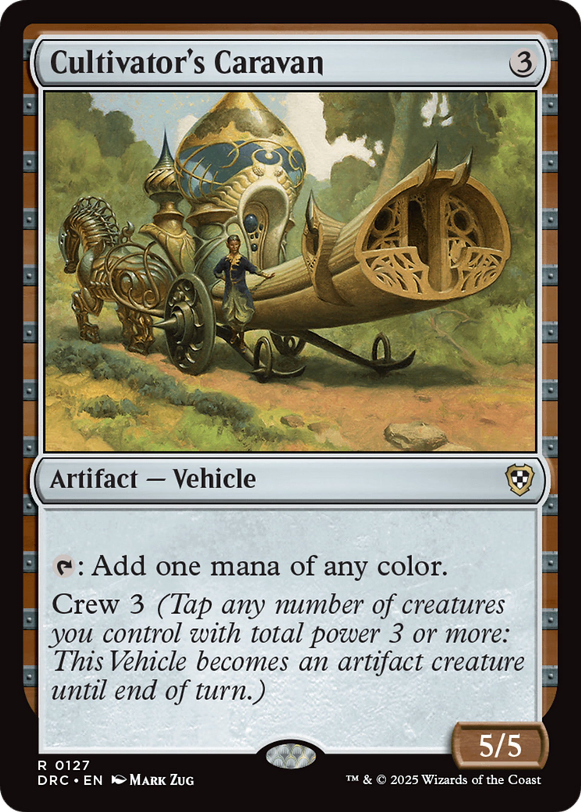 Cultivator's Caravan — Aetherdrift Commander — Magic: The Gathering