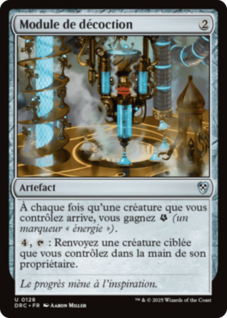 Module de décoction — Aetherdrift Commander — Magic: The Gathering