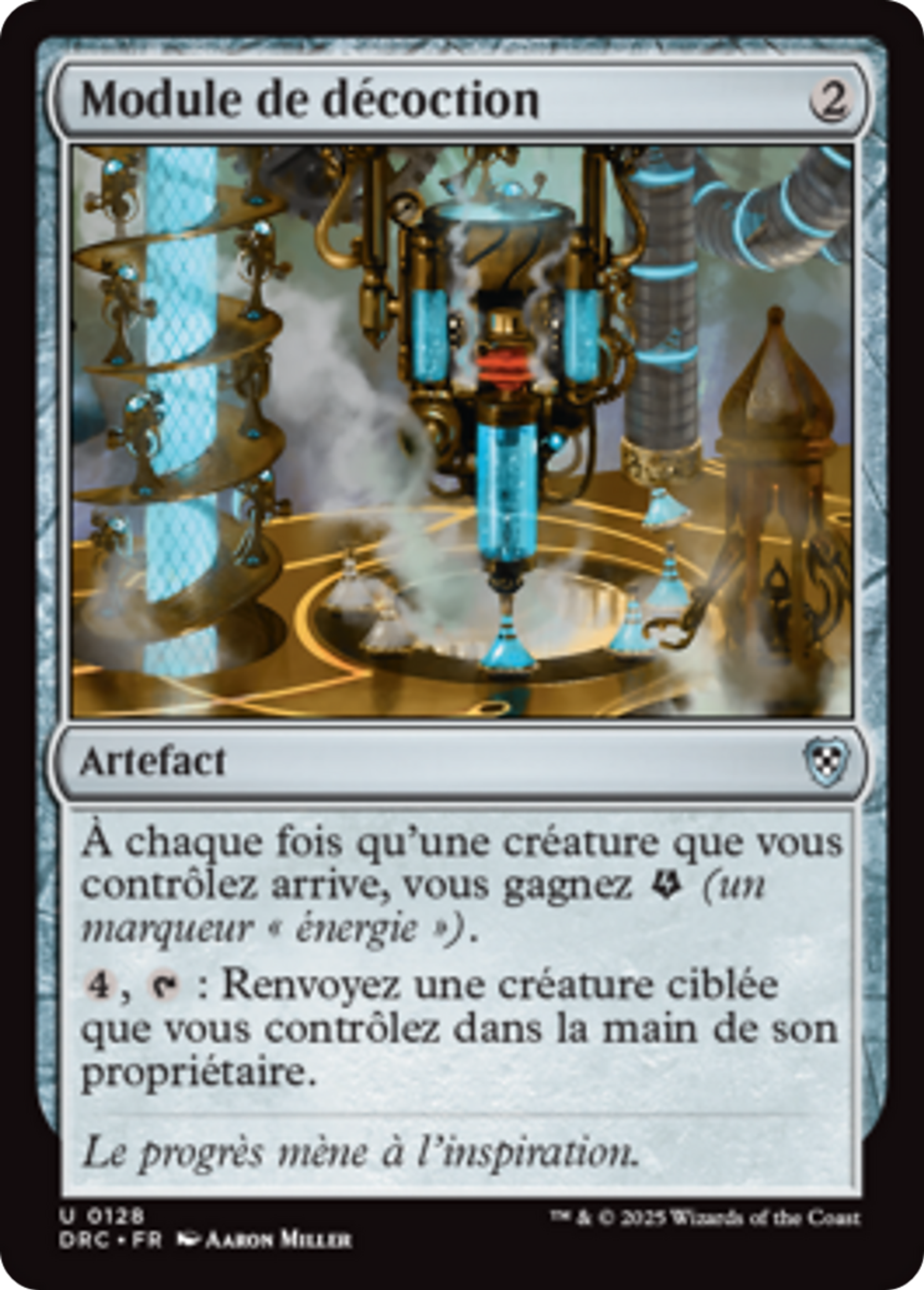 Module de décoction — Aetherdrift Commander — Magic: The Gathering