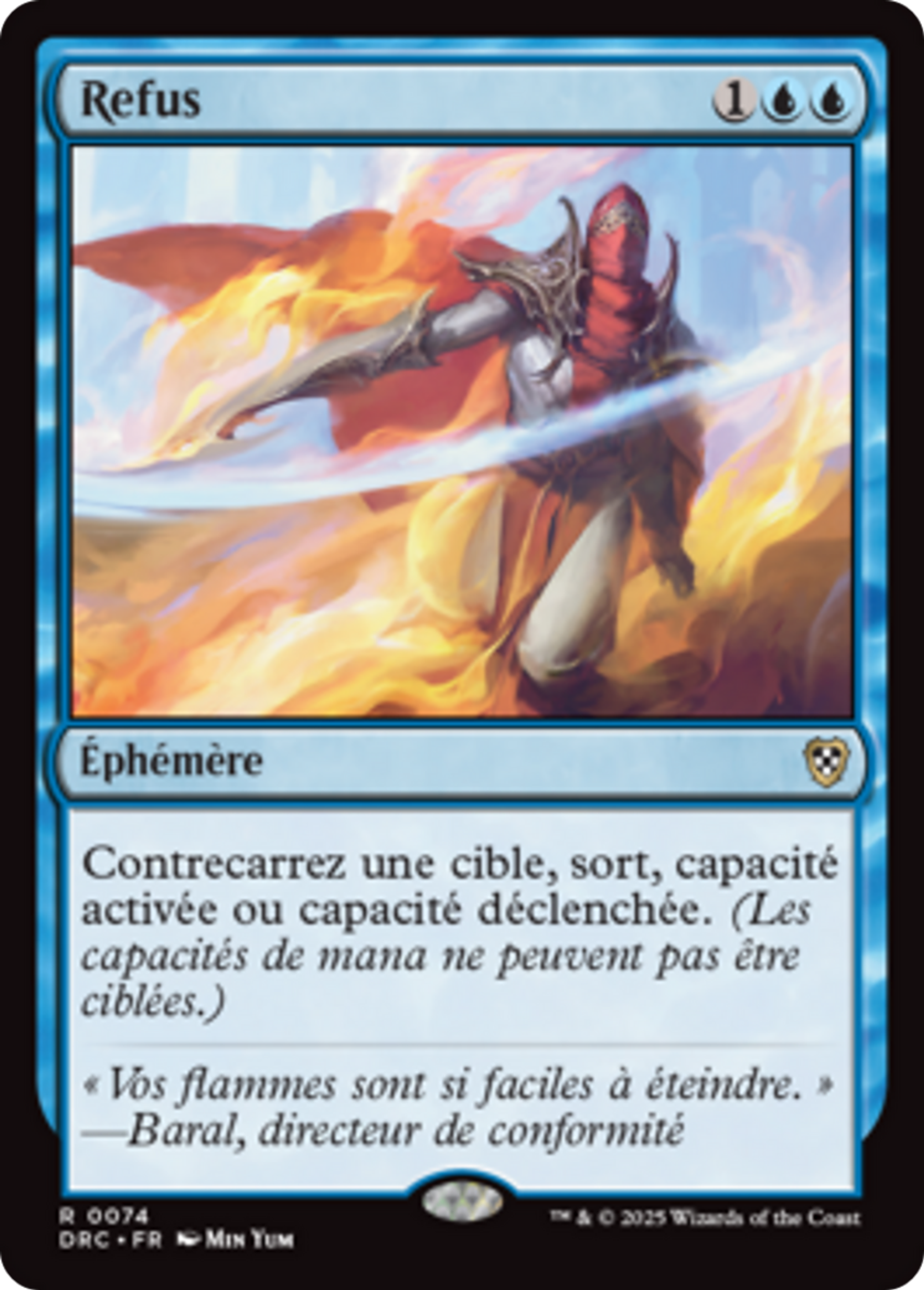 Refus — Aetherdrift Commander — Magic: The Gathering