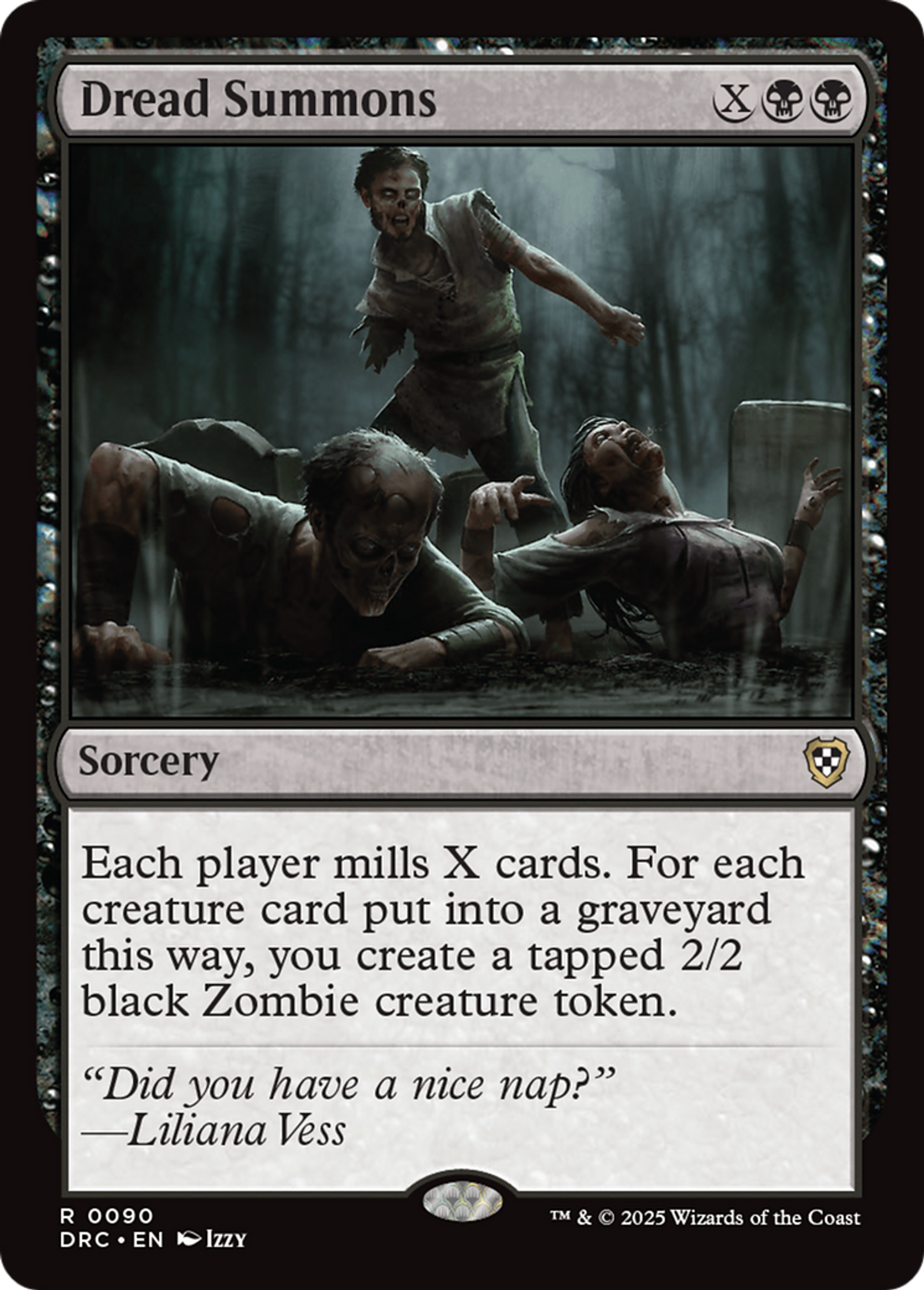 Dread Summons — Aetherdrift Commander — Magic: The Gathering