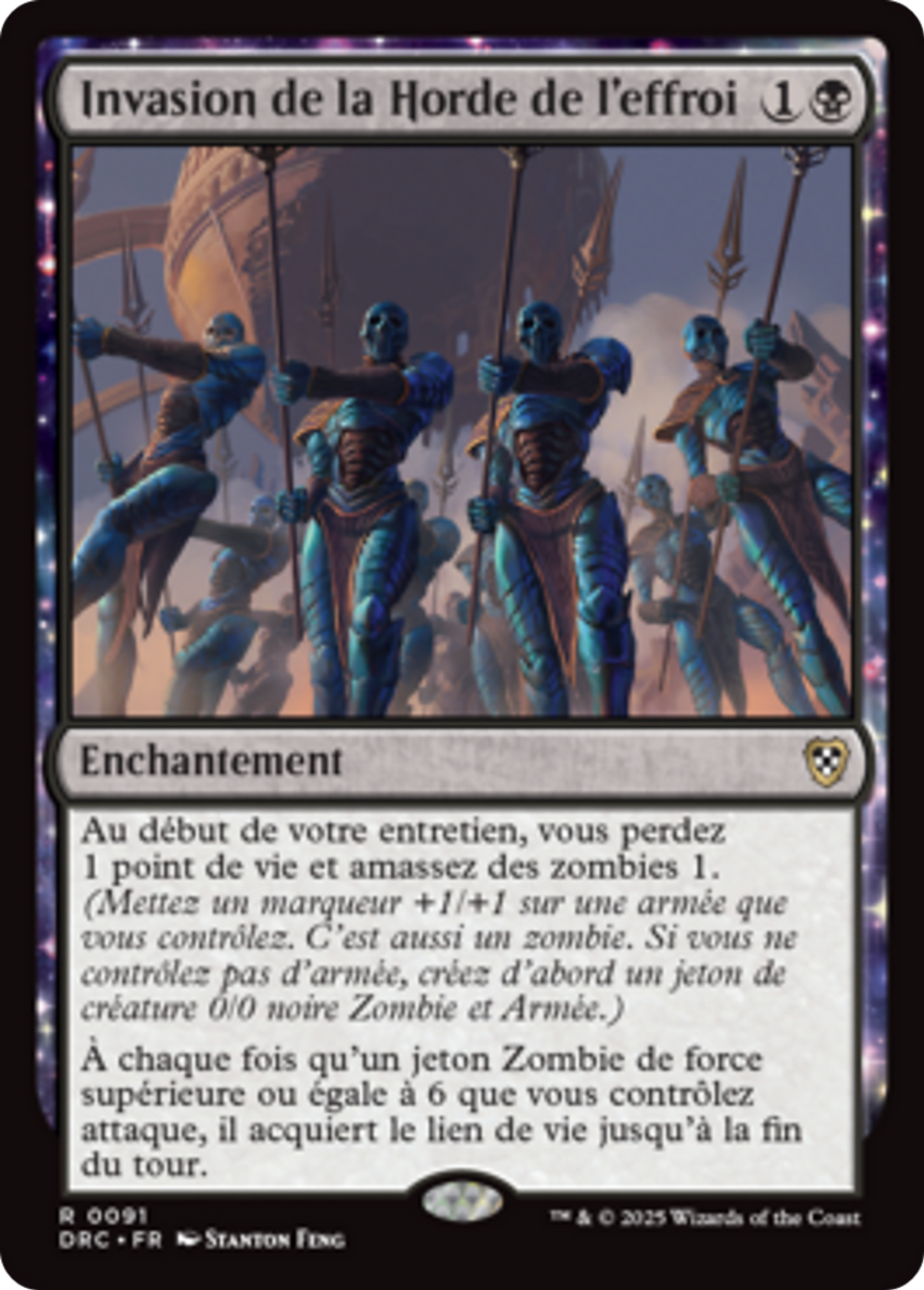 Invasion de la Horde de l'effroi — Aetherdrift Commander — Magic: The Gathering