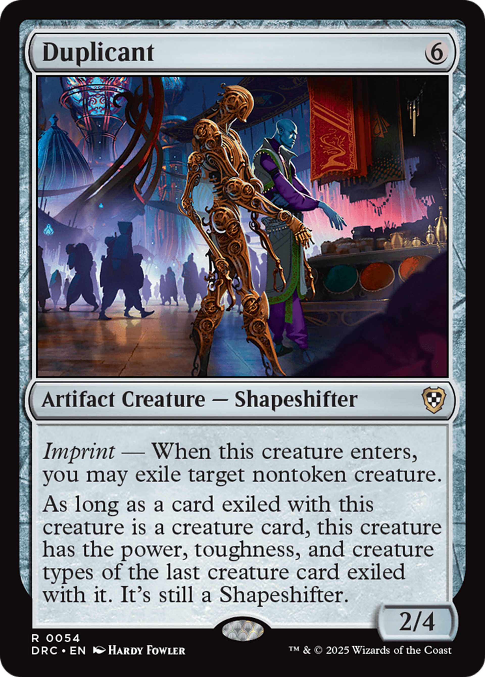 Duplicant — Aetherdrift Commander — Magic: The Gathering