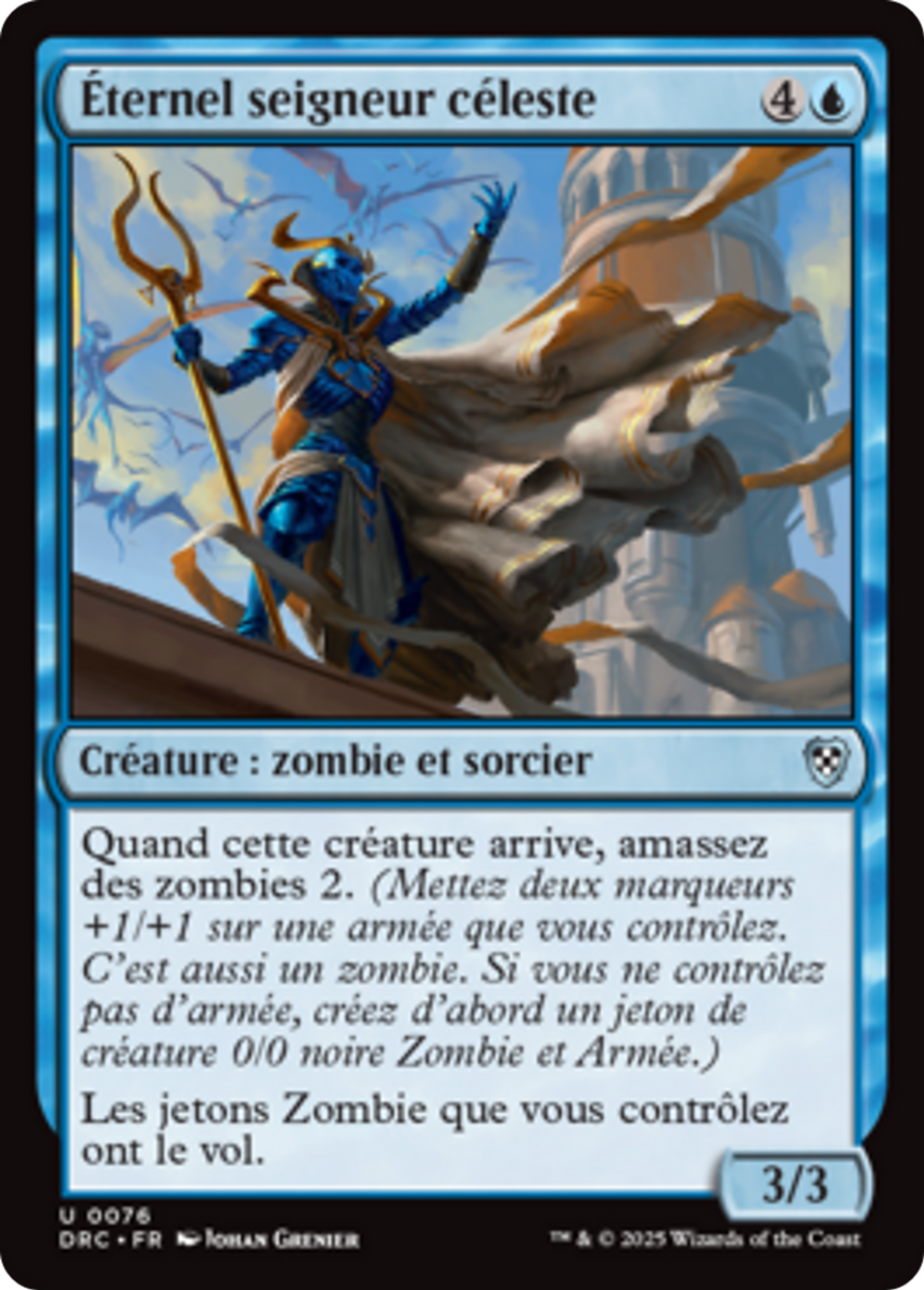 Éternel seigneur céleste — Aetherdrift Commander — Magic: The Gathering