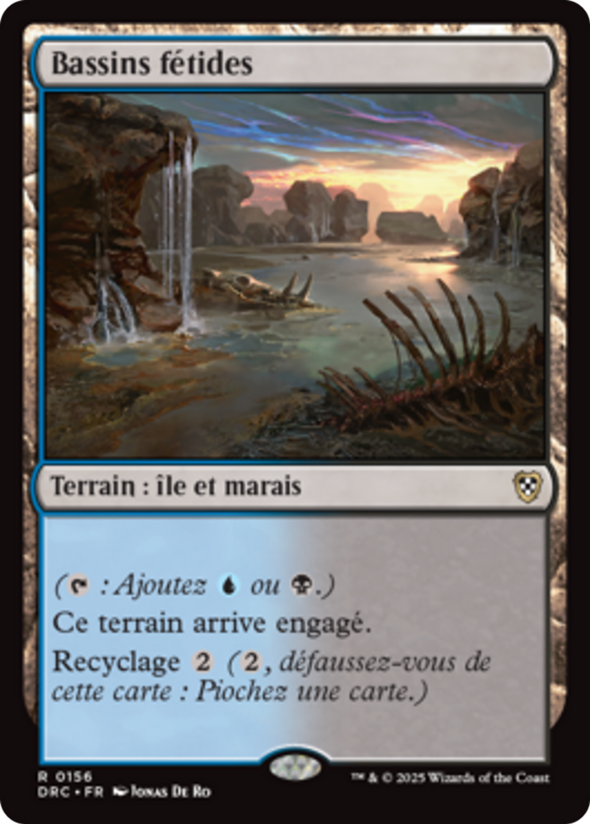 Bassins fétides — Aetherdrift Commander — Magic: The Gathering