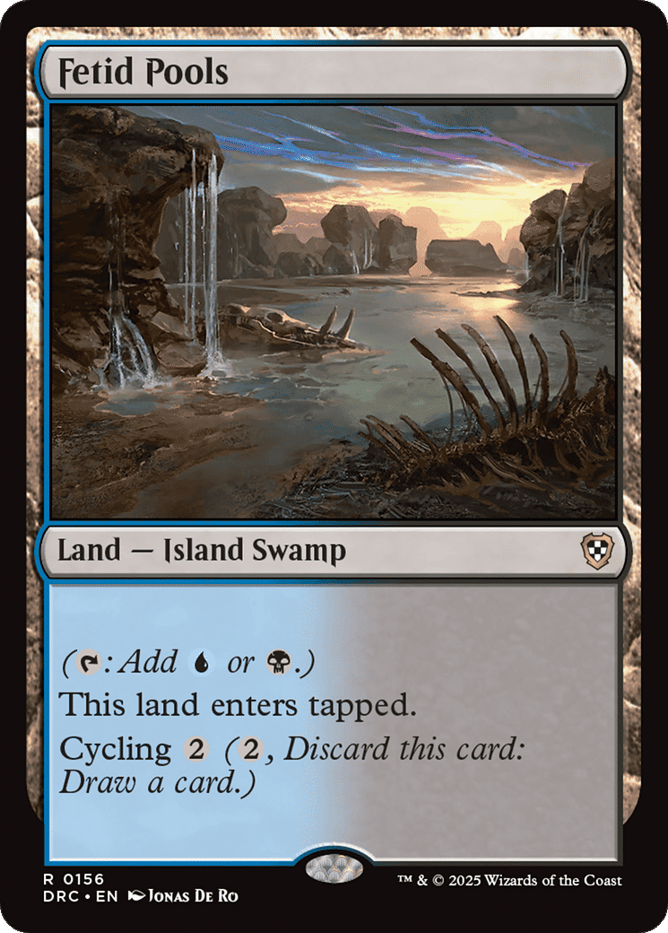 Fetid Pools — Aetherdrift Commander — Magic: The Gathering