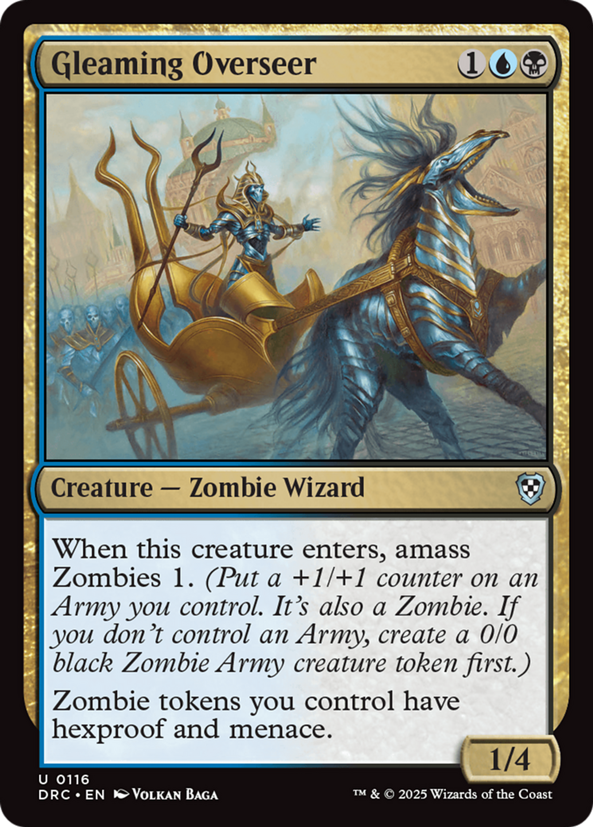 Gleaming Overseer — Aetherdrift Commander — Magic: The Gathering