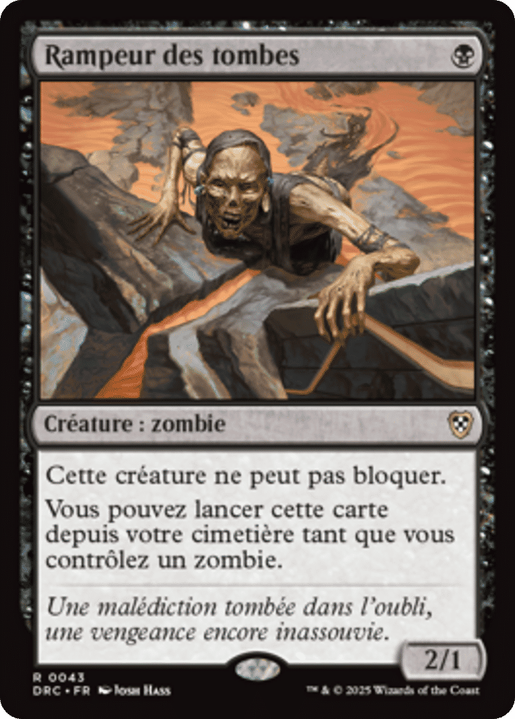 Rampeur des tombes — Aetherdrift Commander — Magic: The Gathering