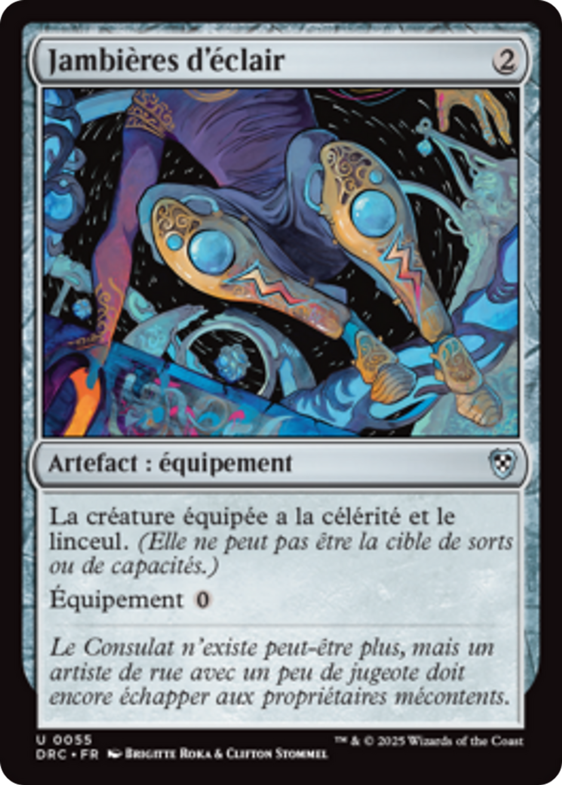 Jambières d'éclair — Aetherdrift Commander — Magic: The Gathering