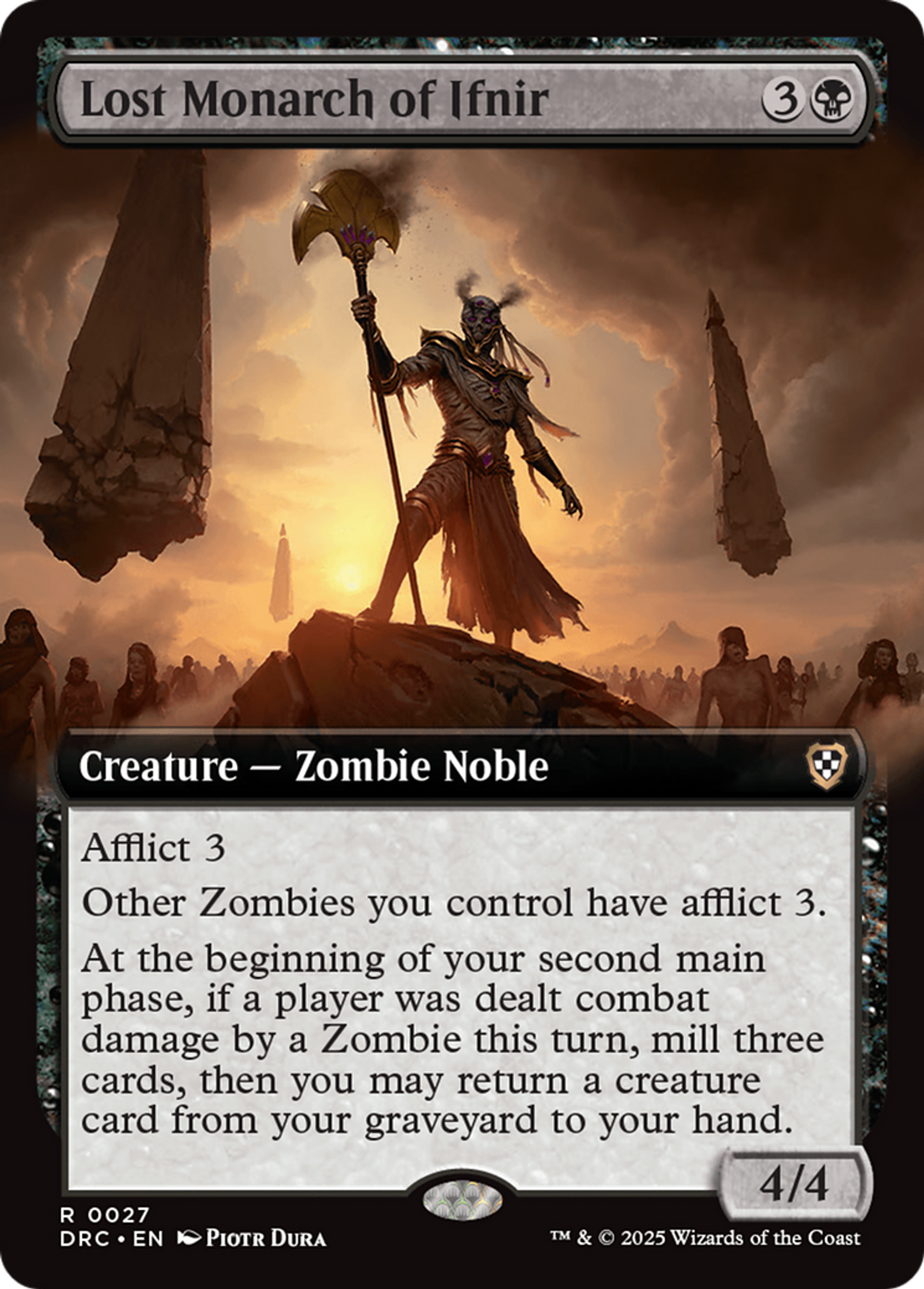 Lost Monarch of Ifnir — Aetherdrift Commander — Magic: The Gathering