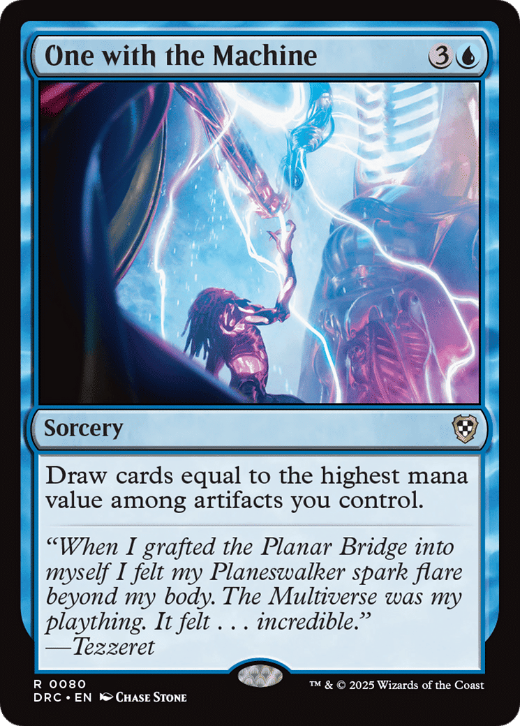 One with the Machine — Aetherdrift Commander — Magic: The Gathering