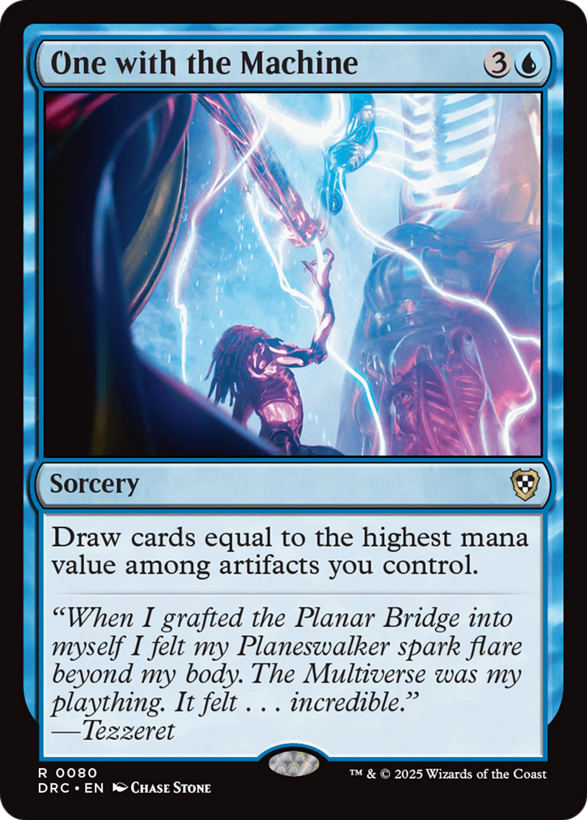 One with the Machine — Aetherdrift Commander — Magic: The Gathering