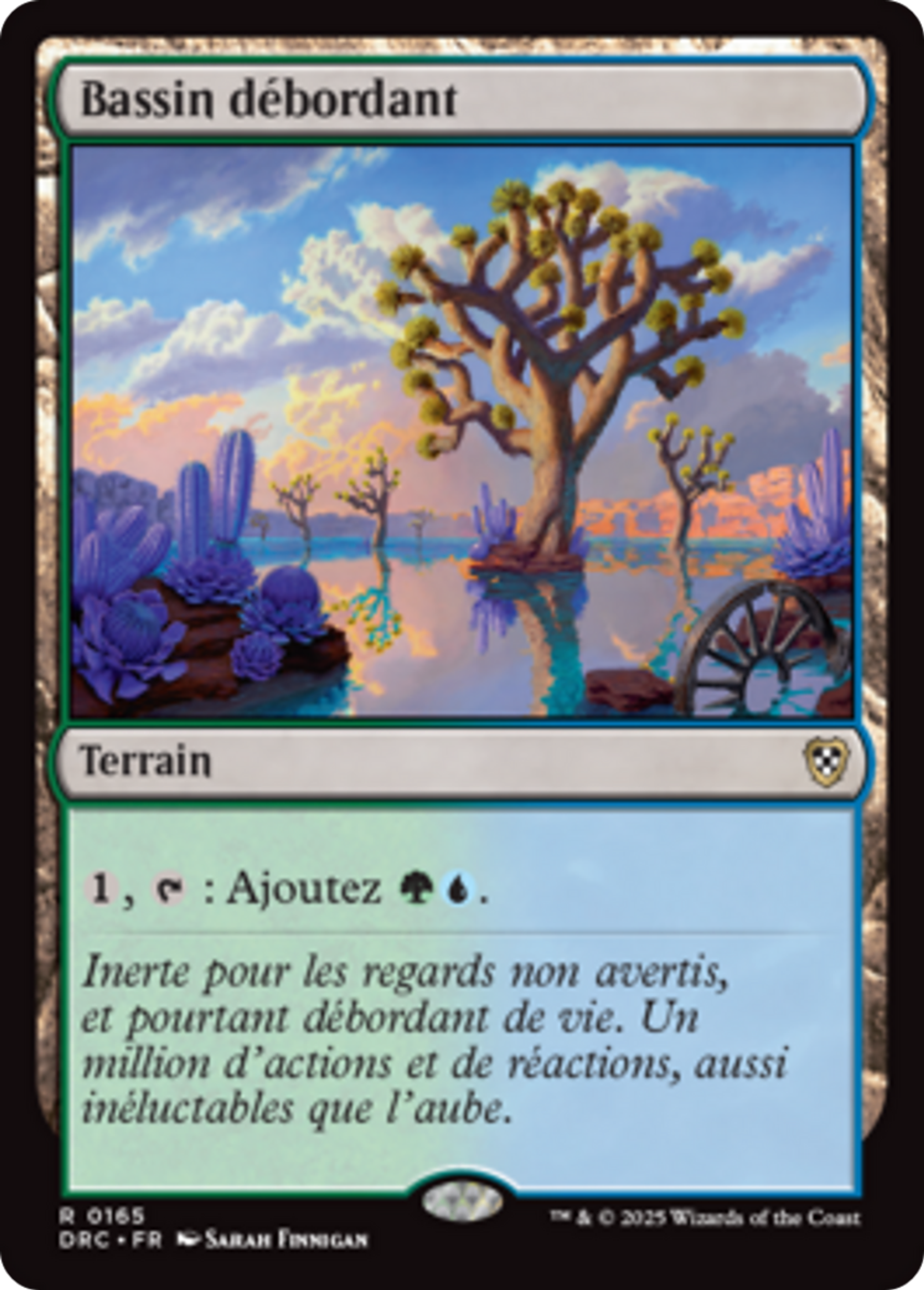 Bassin débordant — Aetherdrift Commander — Magic: The Gathering
