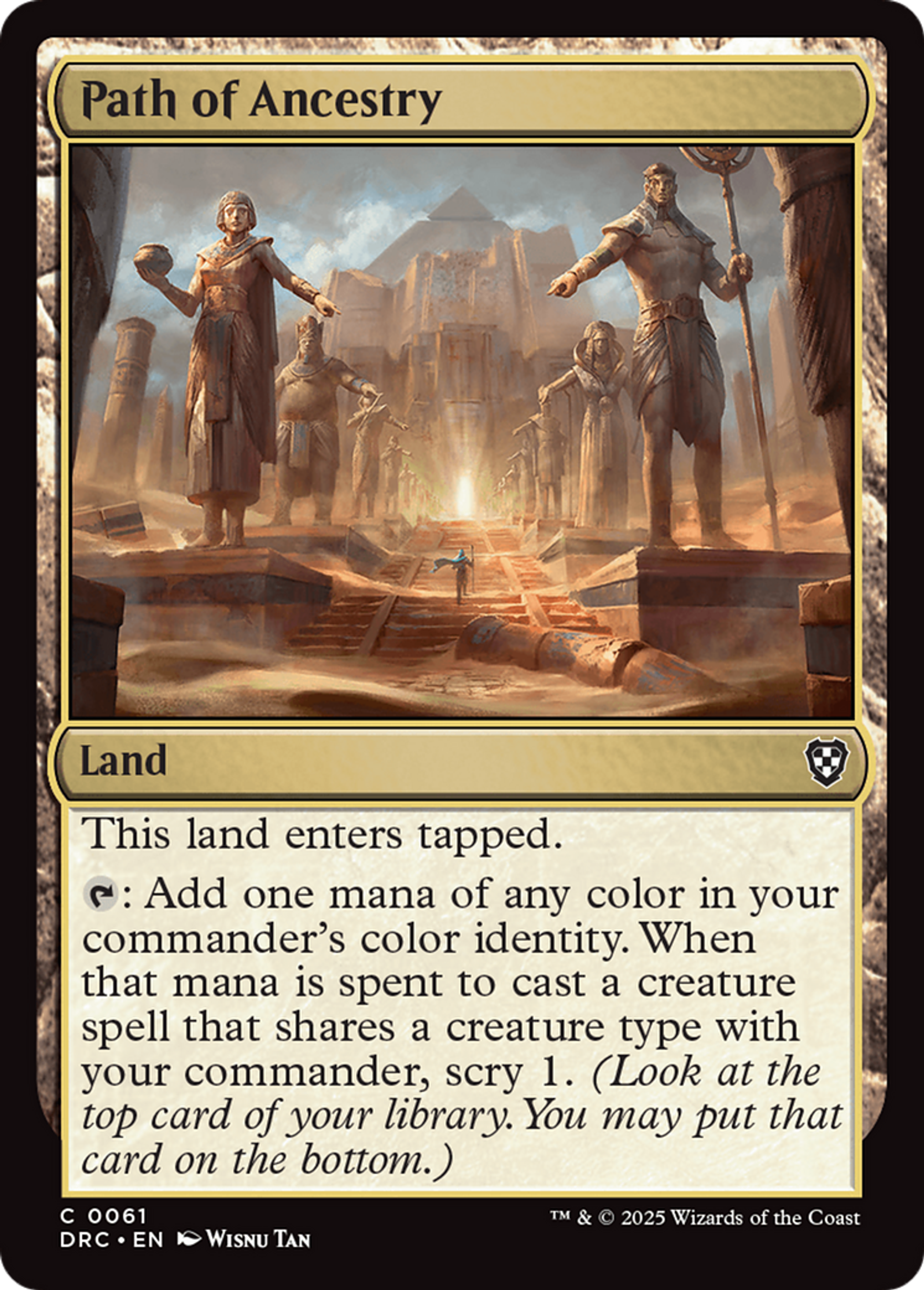 Path of Ancestry — Aetherdrift Commander — Magic: The Gathering