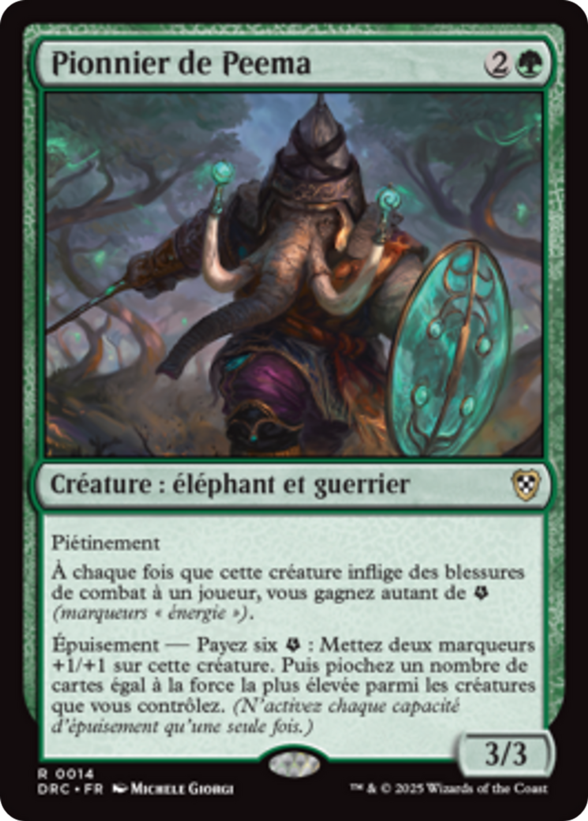 Pionnier de Peema — Aetherdrift Commander — Magic: The Gathering