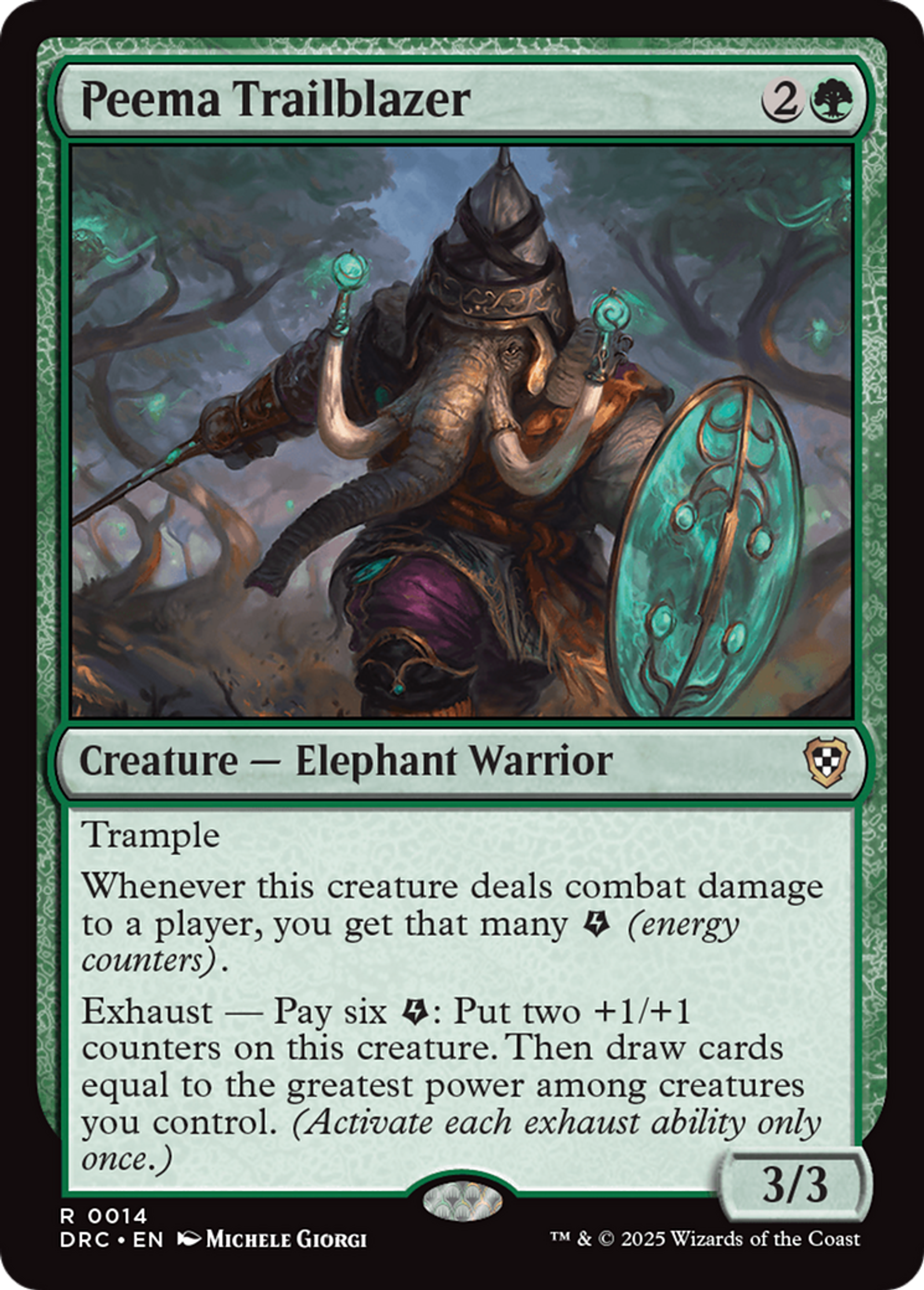 Peema Trailblazer — Aetherdrift Commander — Magic: The Gathering