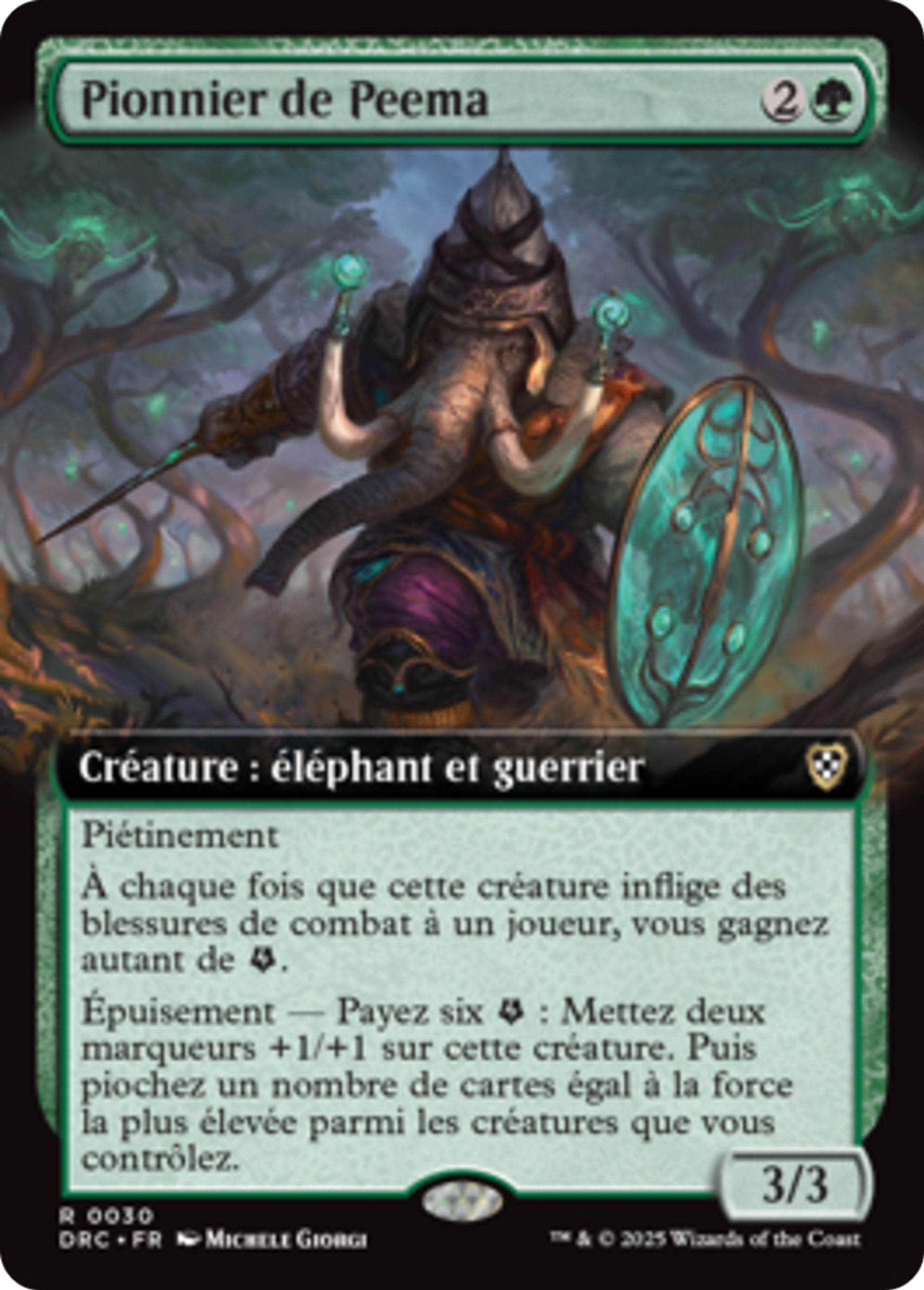 Pionnier de Peema — Aetherdrift Commander — Magic: The Gathering
