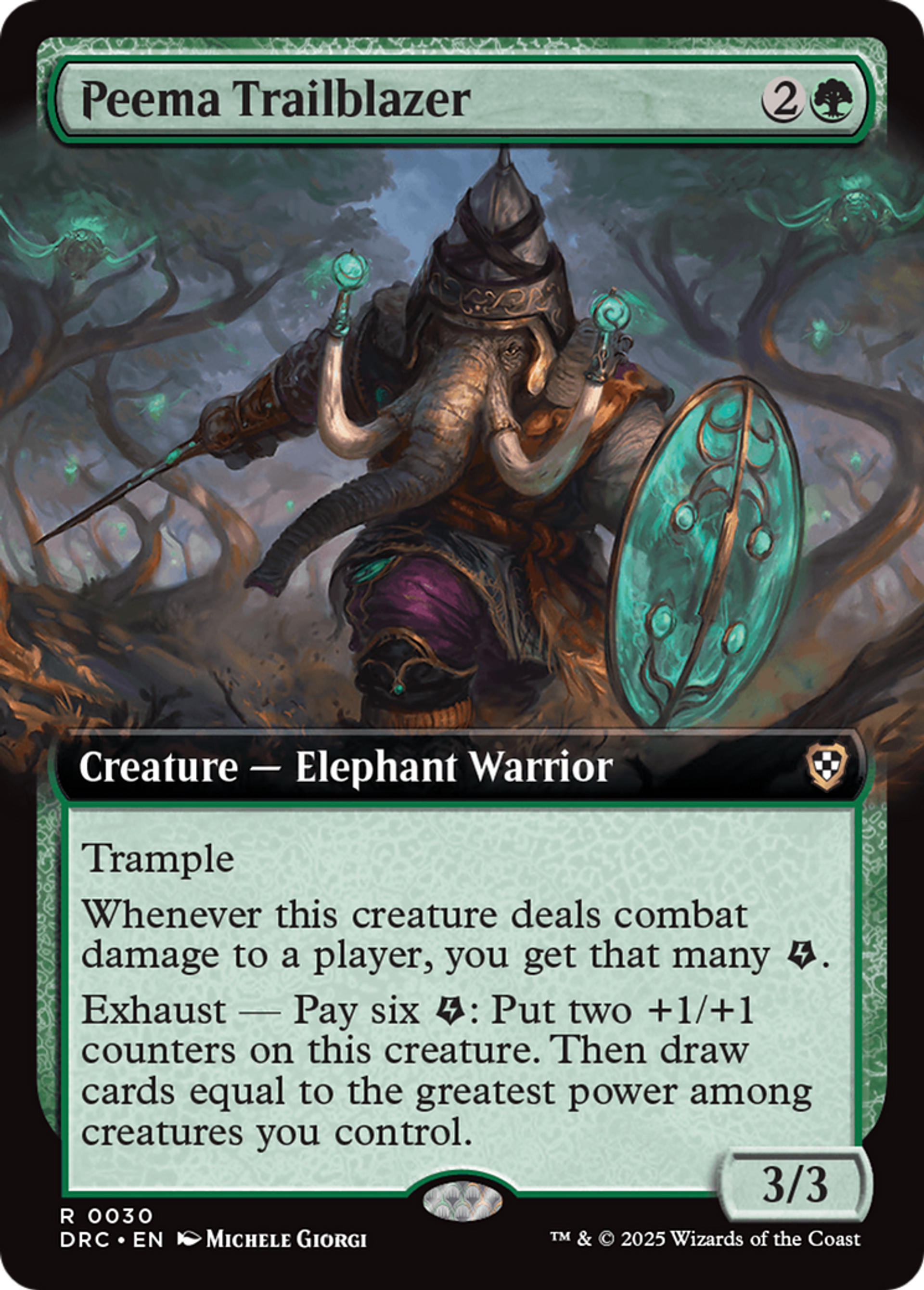 Peema Trailblazer — Aetherdrift Commander — Magic: The Gathering