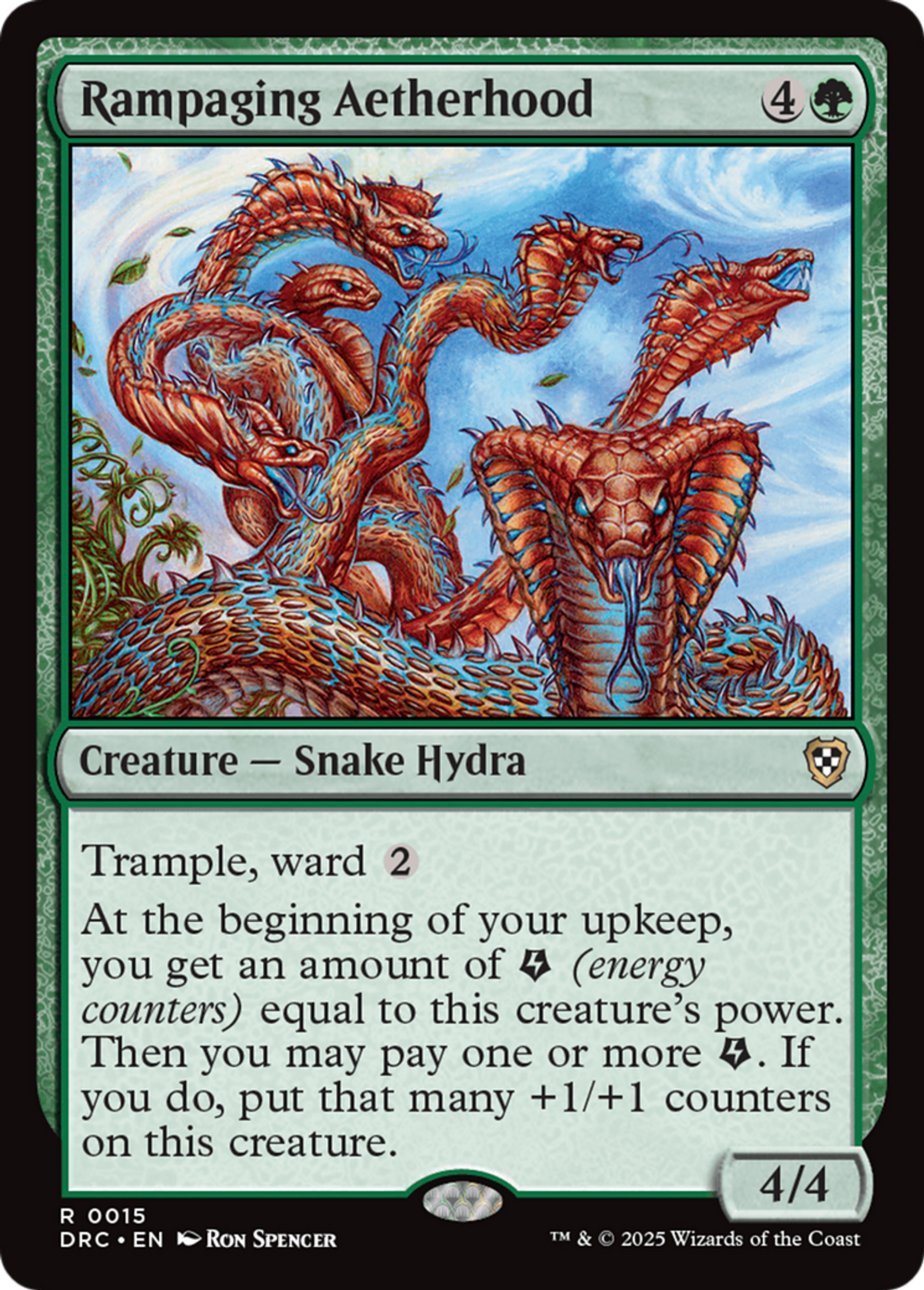 Rampaging Aetherhood — Aetherdrift Commander — Magic: The Gathering