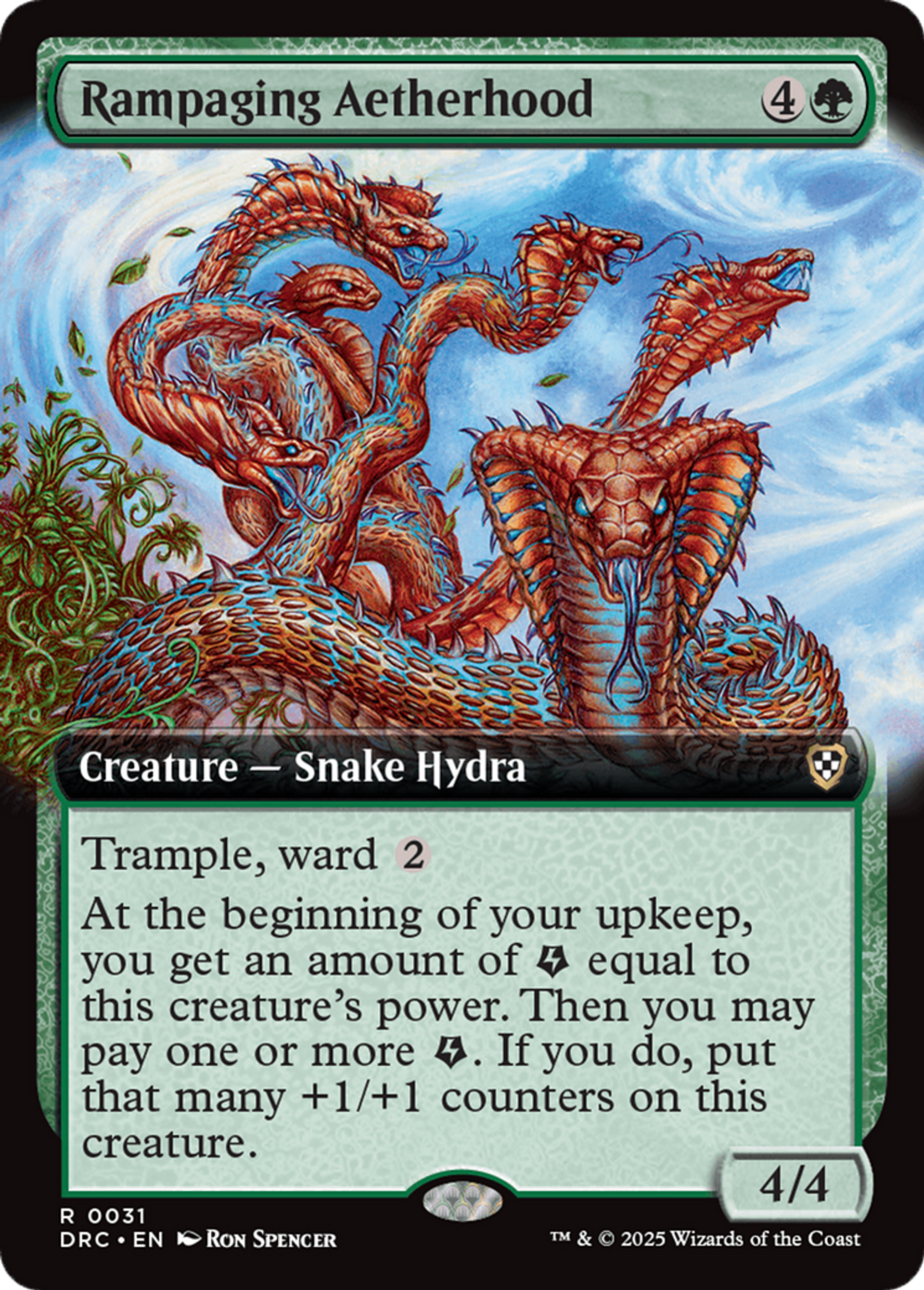 Rampaging Aetherhood — Aetherdrift Commander — Magic: The Gathering