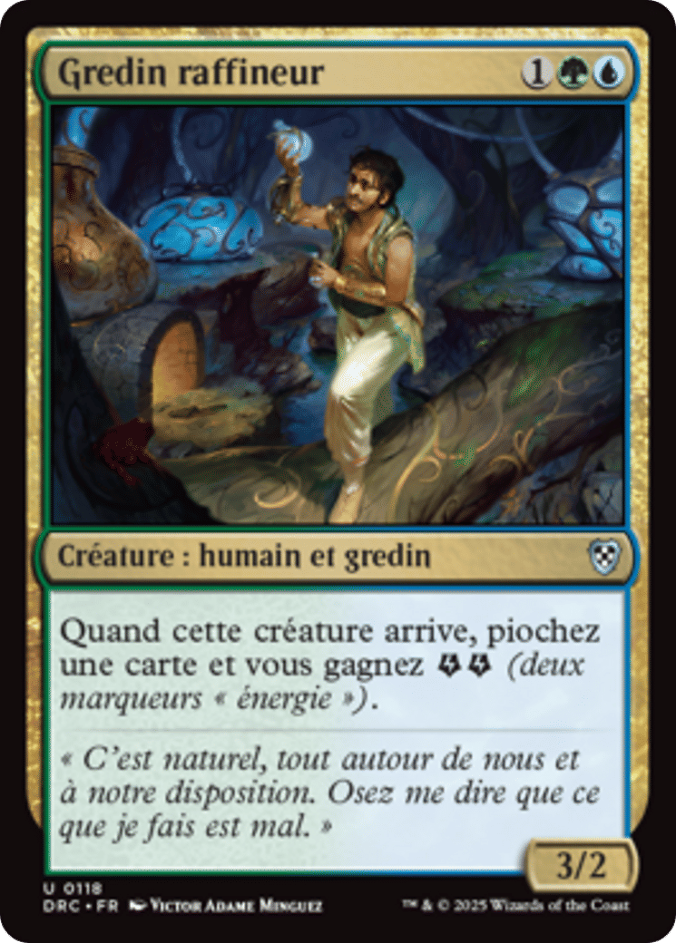 Gredin raffineur — Aetherdrift Commander — Magic: The Gathering